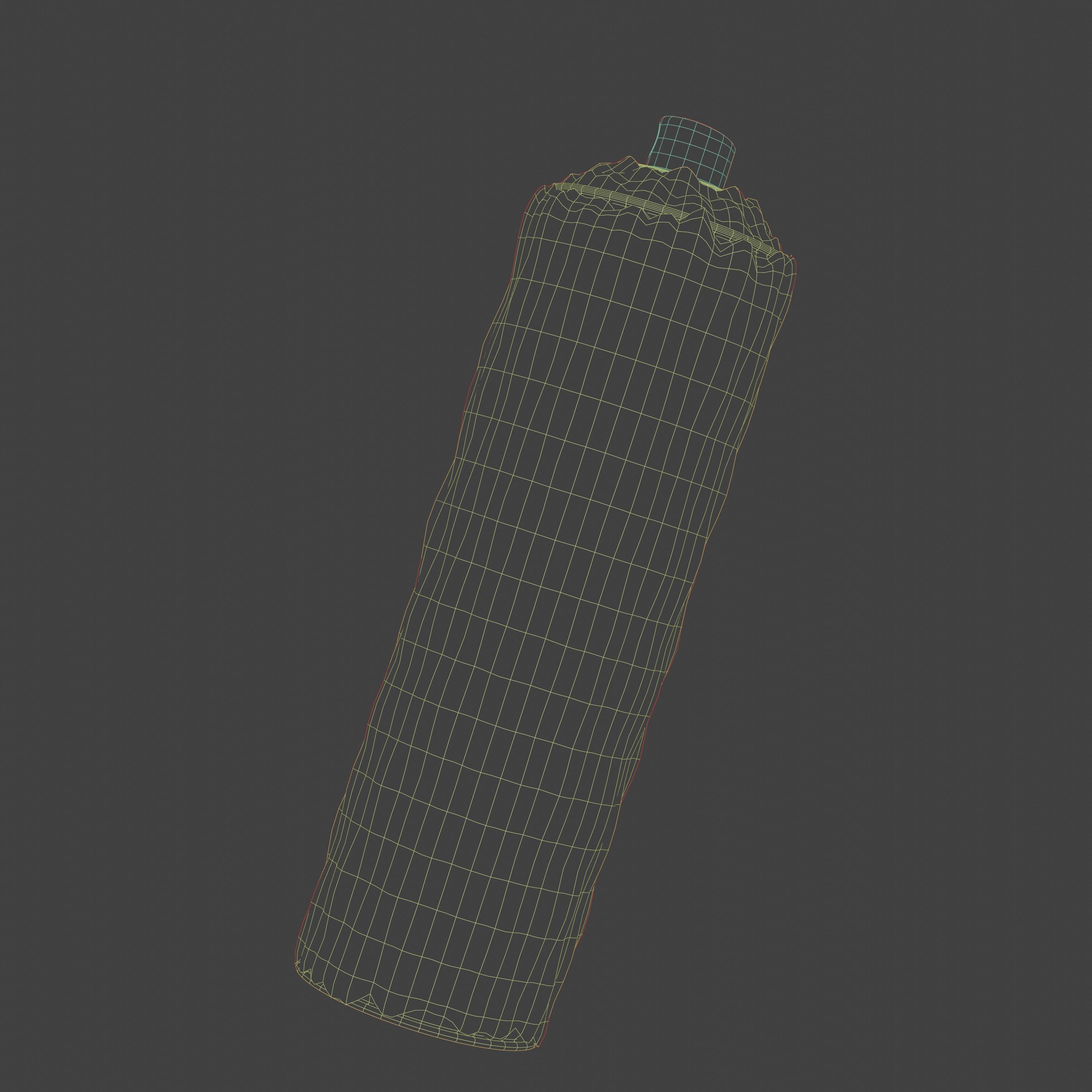 Lava Spray Low-poly 3D model_2
