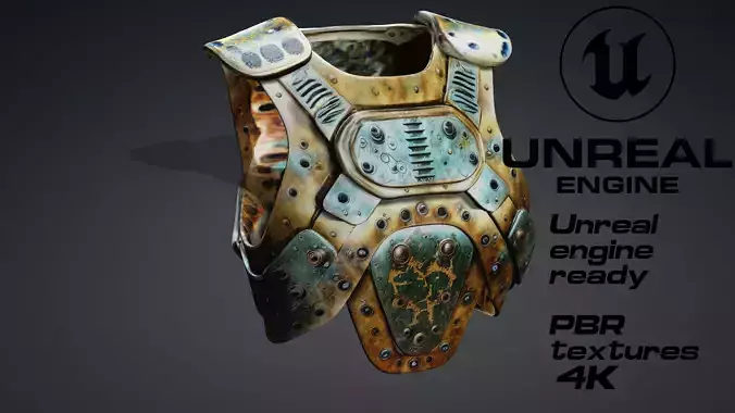 Scavenger armor PBR 4k