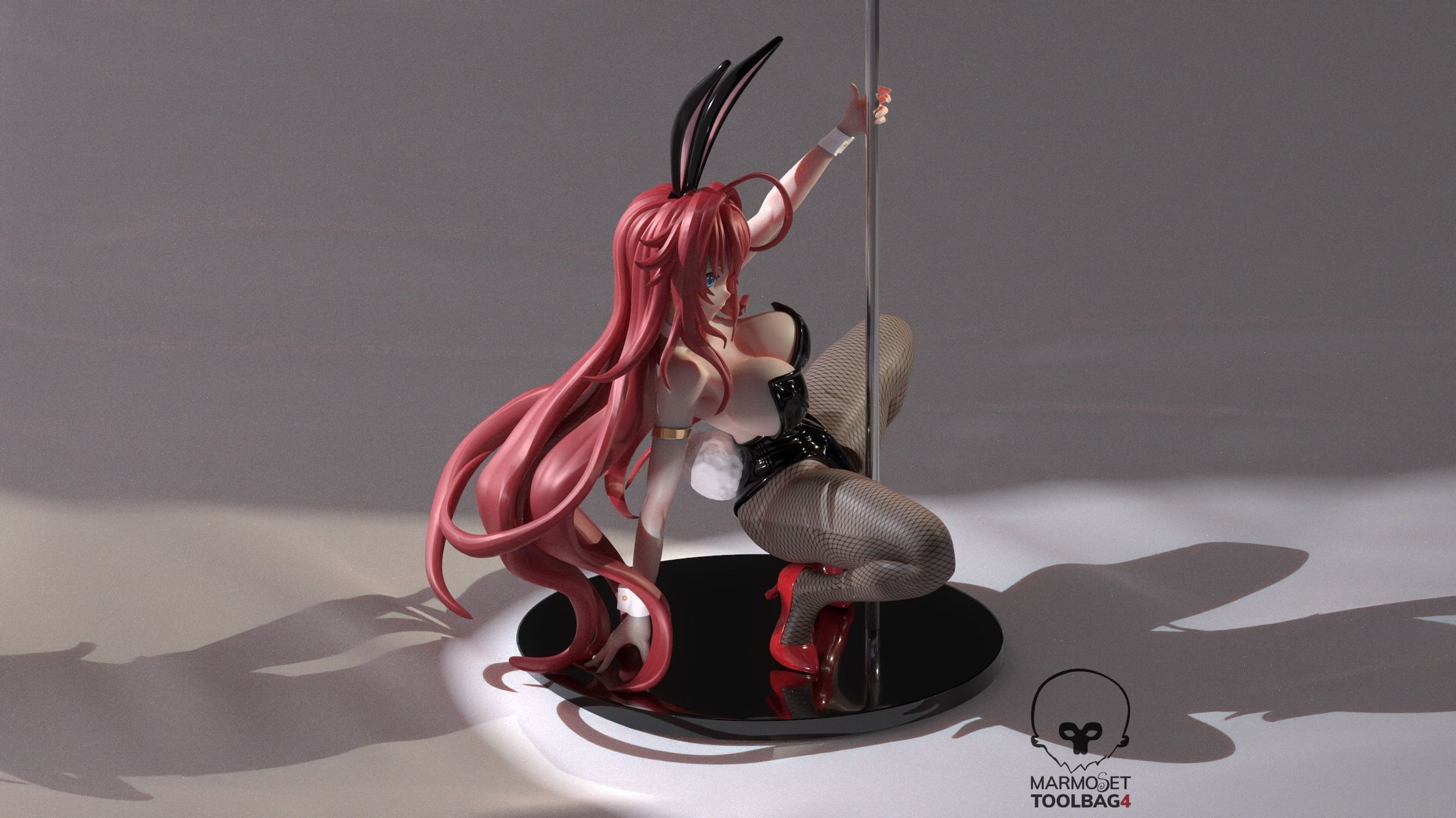 Rias Gremory Figure 3D print model_21