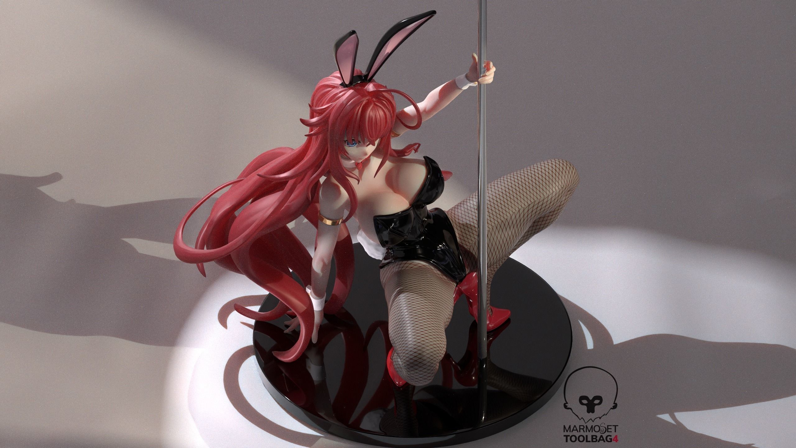 Rias Gremory Figure 3D print model_22