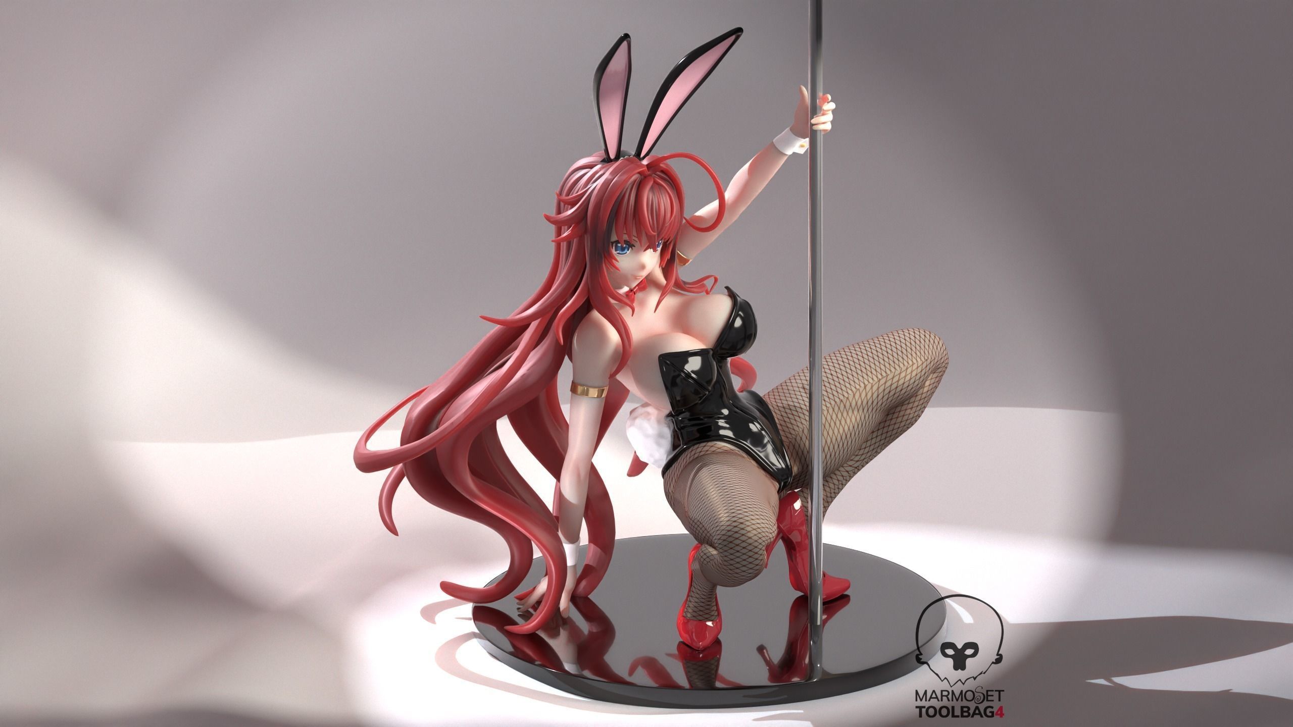 Rias Gremory Figure 3D print model_18
