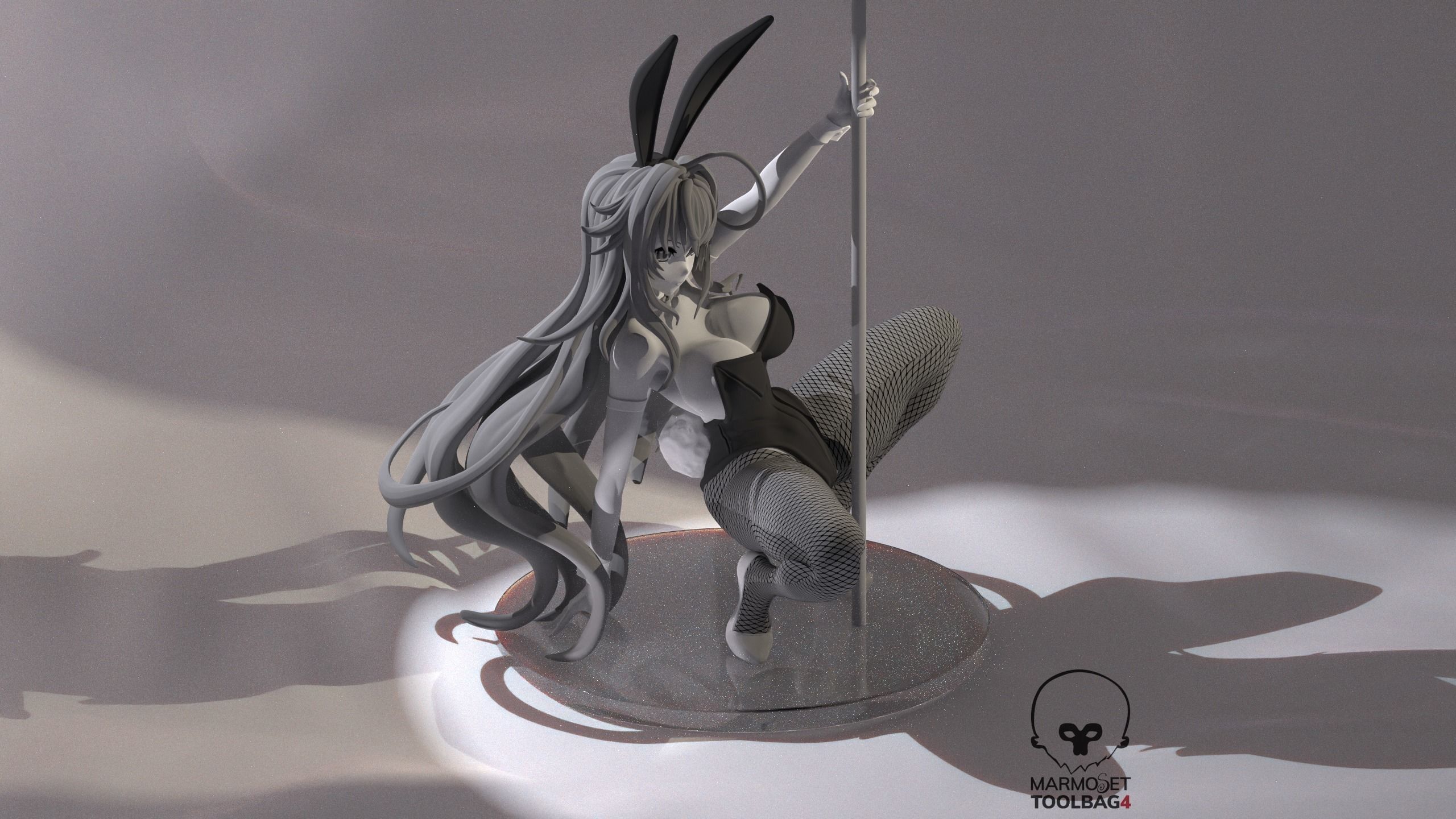 Rias Gremory Figure 3D print model_16