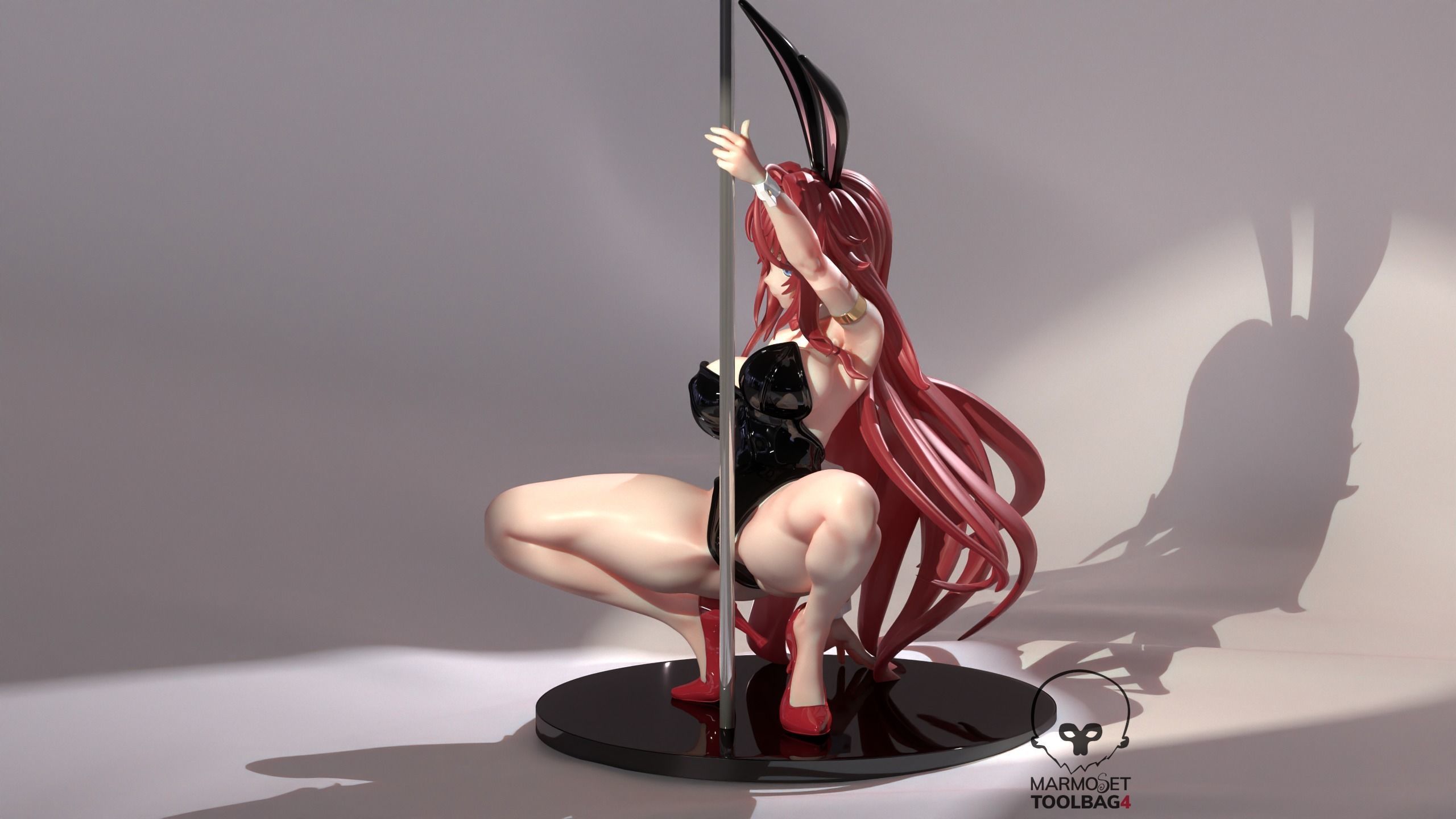 Rias Gremory Figure 3D print model_12