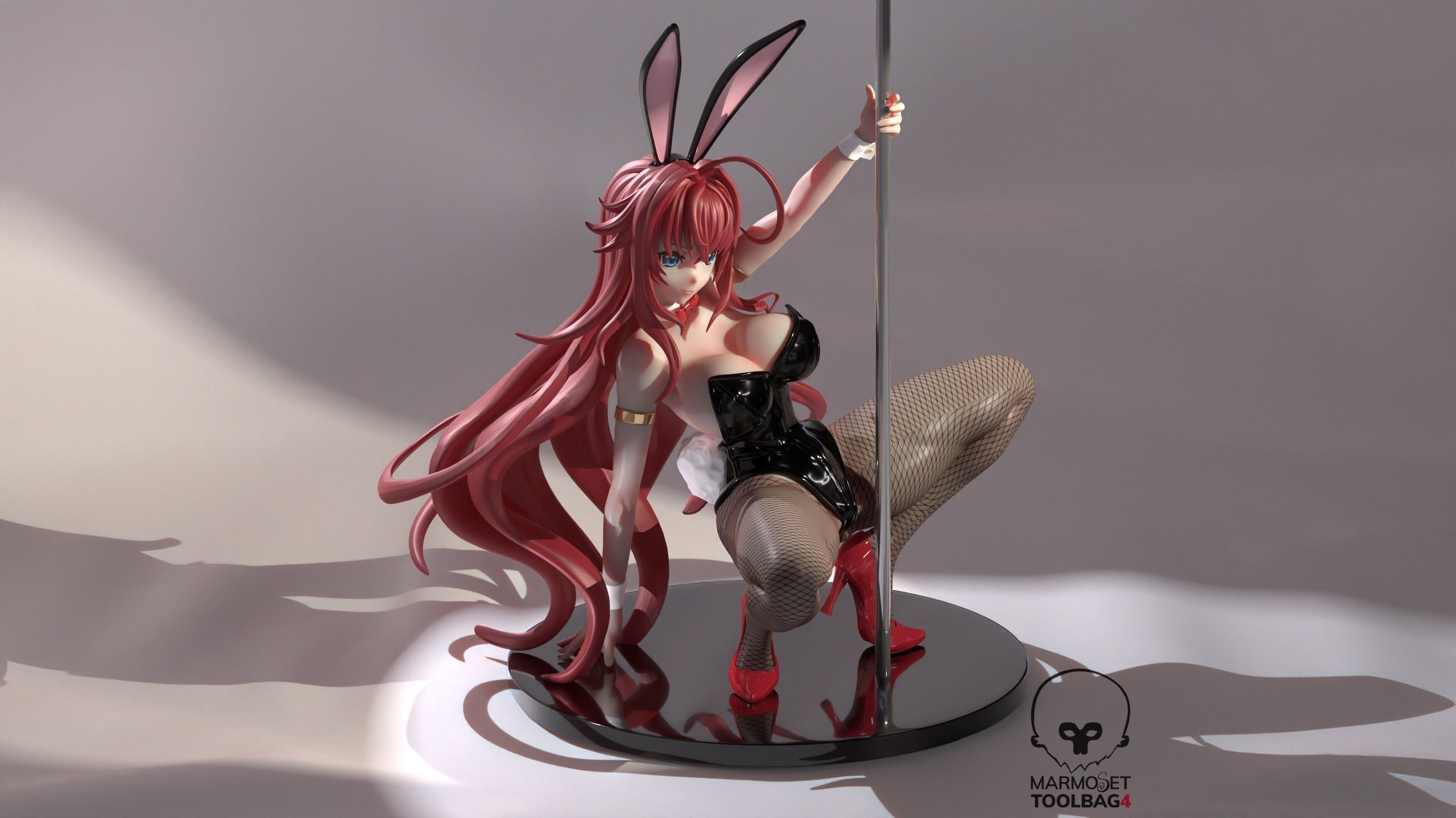 Rias Gremory Figure 3D print model_7
