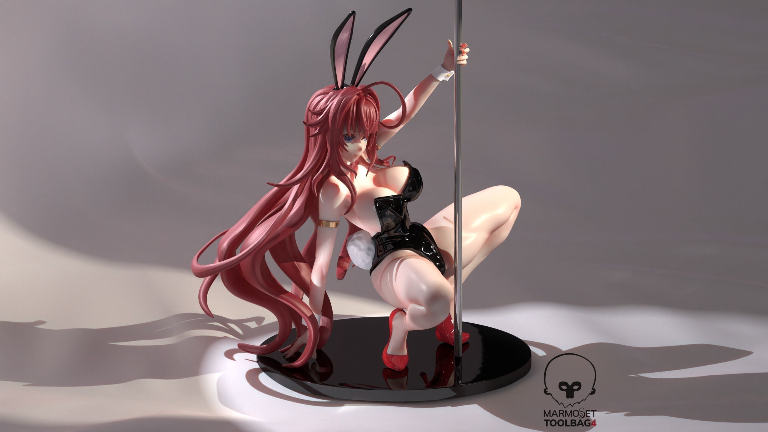 Rias Gremory Figure 3D print model_10