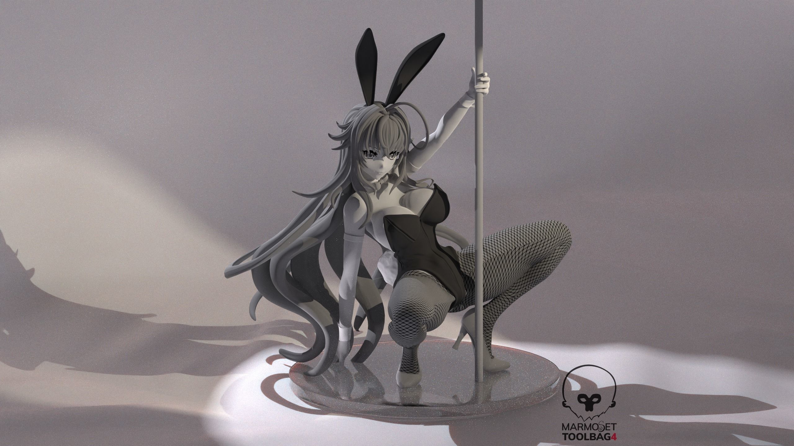 Rias Gremory Figure 3D print model_14