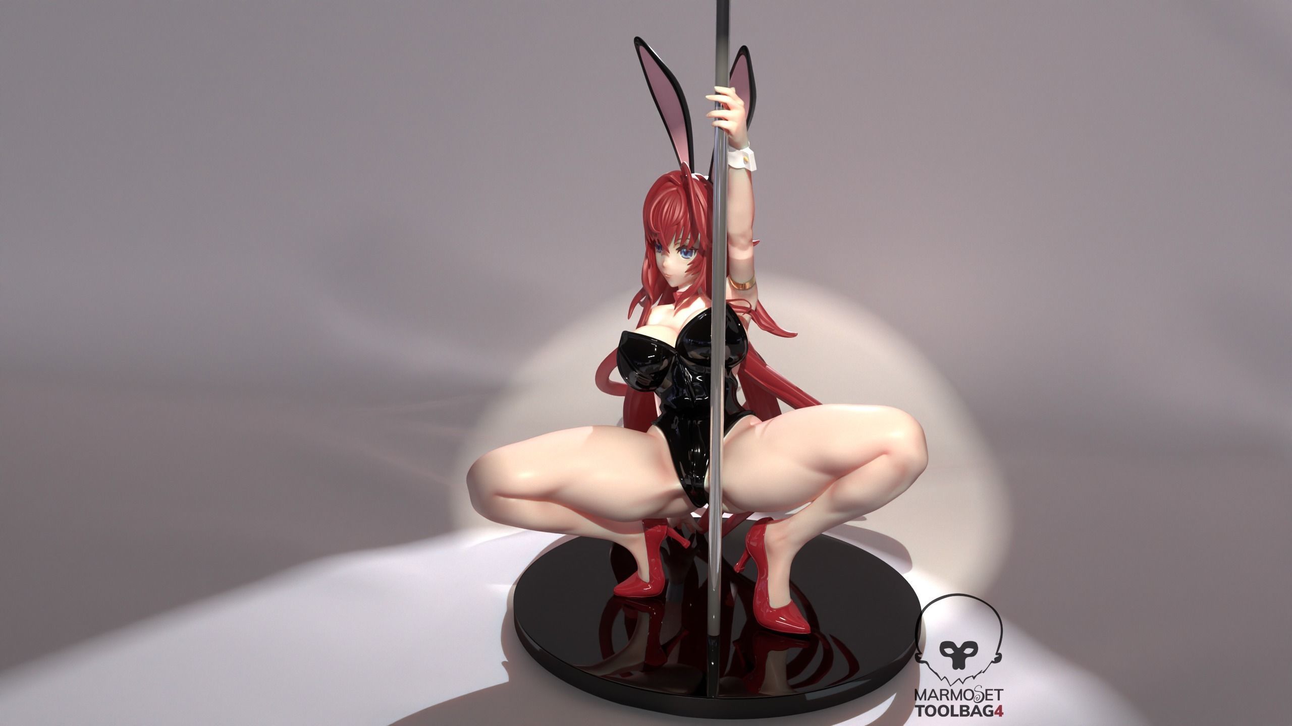 Rias Gremory Figure 3D print model_6