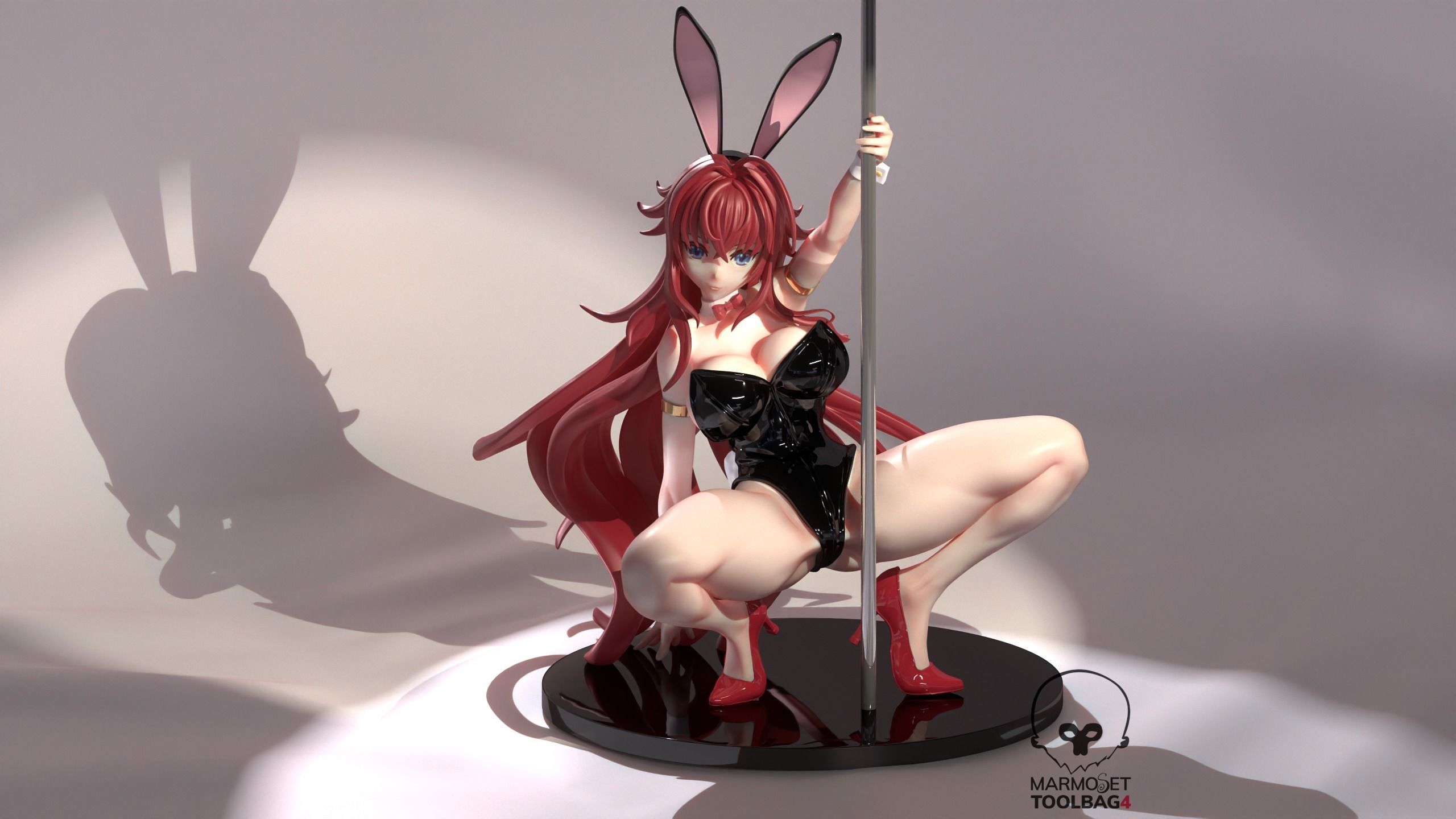 Rias Gremory Figure 3D print model_11