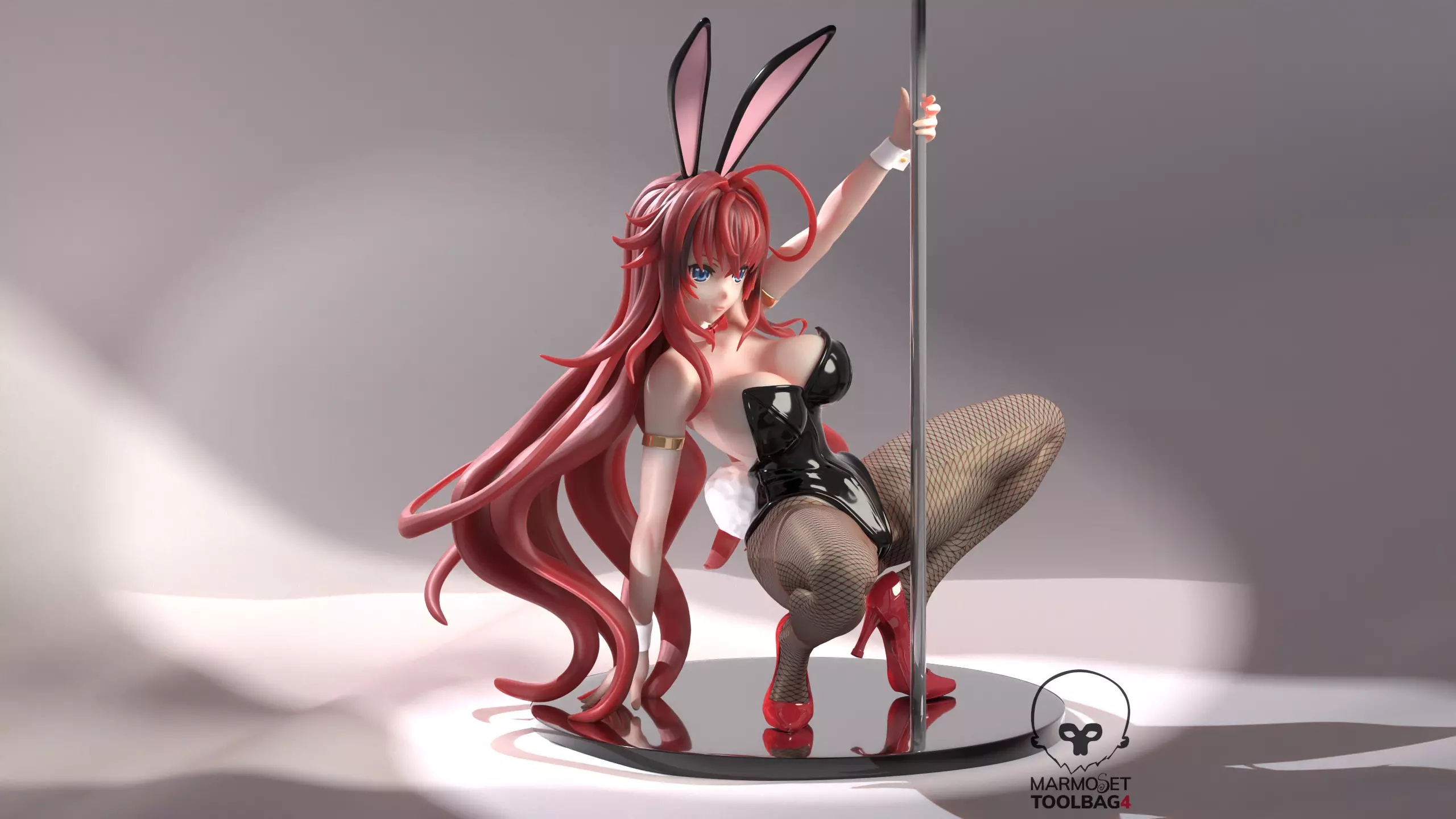 Rias Gremory Figure 3D print model_0