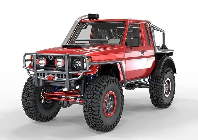 Toyota Land Cruiser S71 Rally Edition Pro Deluxe 2005 3D model
