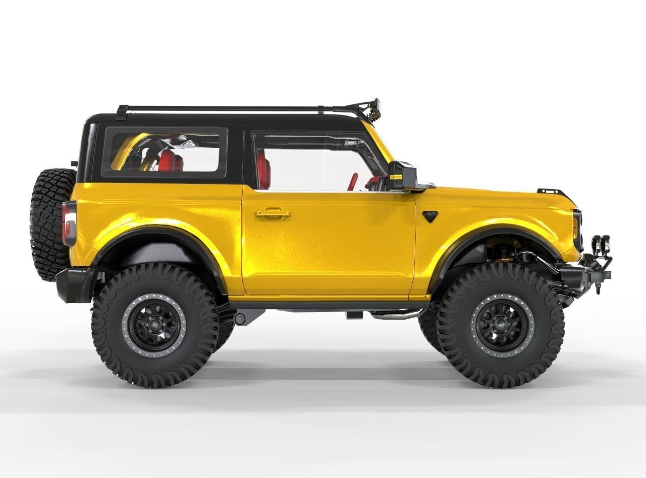 Generic Bronco 2021 Off Road Edition 3D model_2