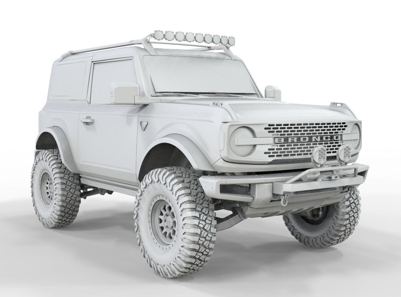 Generic Bronco 2021 Off Road Edition 3D model_16