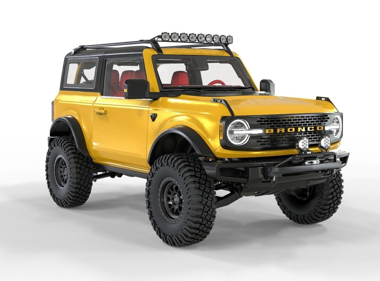 Generic Bronco 2021 Off Road Edition 3D model_6