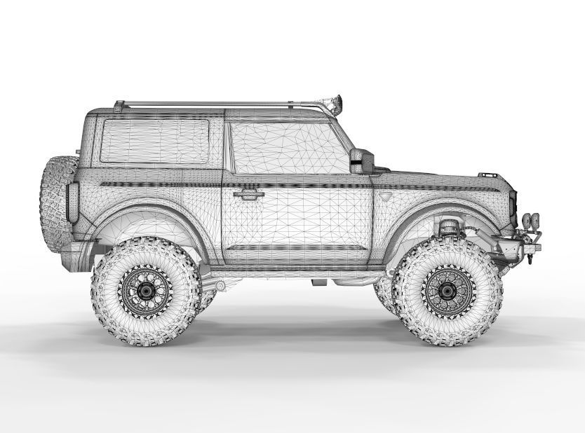 Generic Bronco 2021 Off Road Edition 3D model_15
