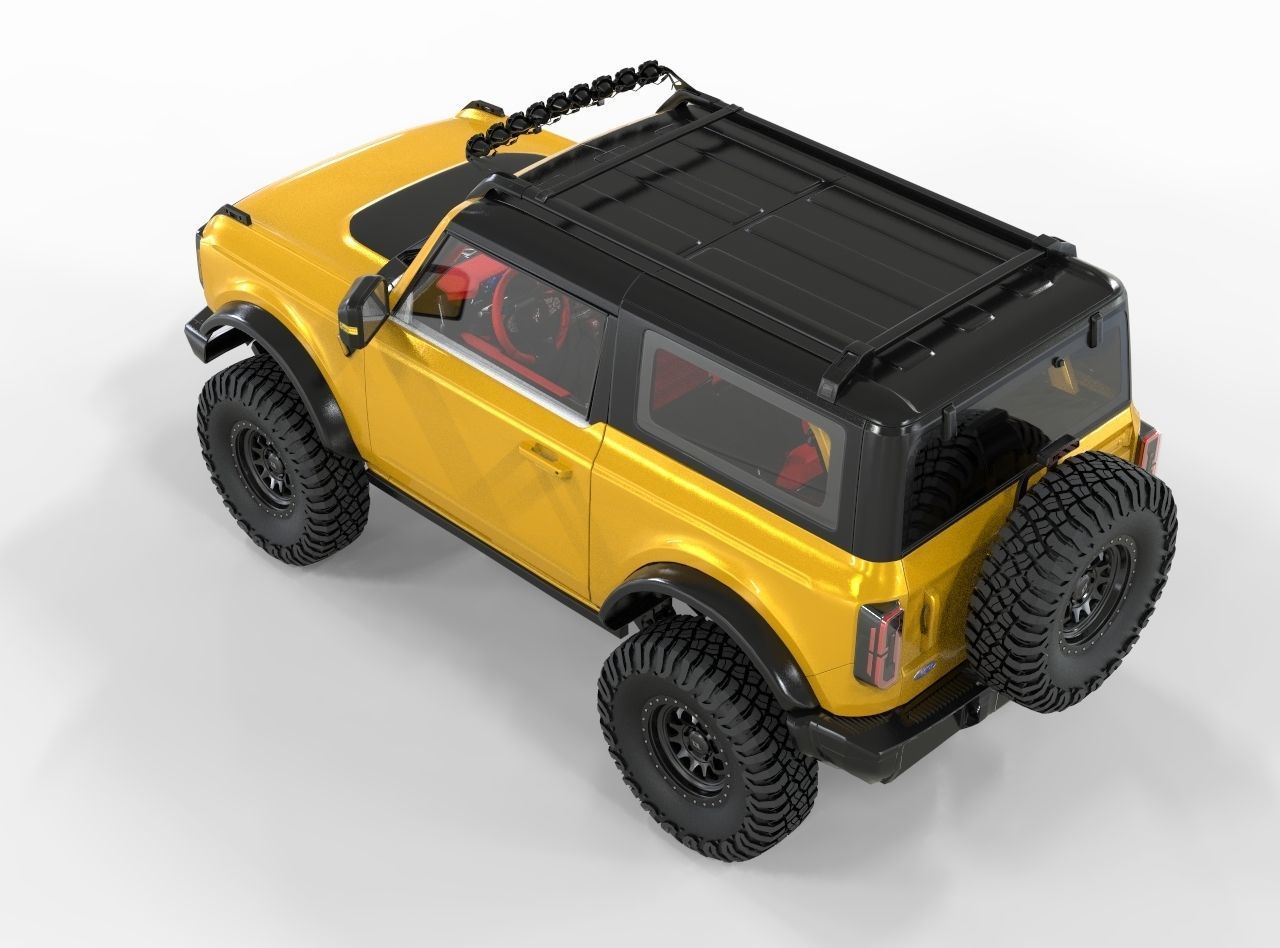Generic Bronco 2021 Off Road Edition 3D model_5