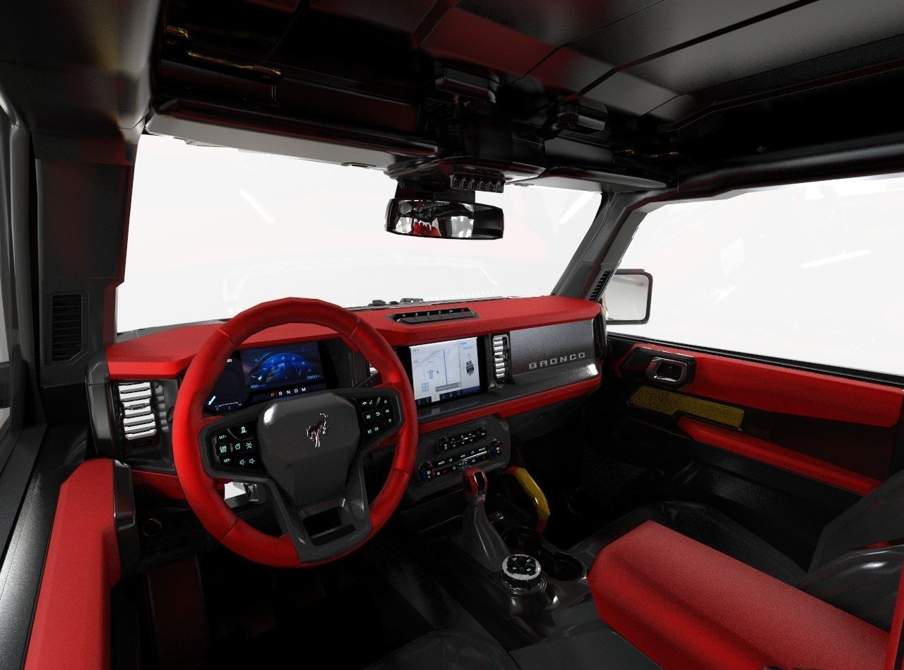 Generic Bronco 2021 Off Road Edition 3D model_7