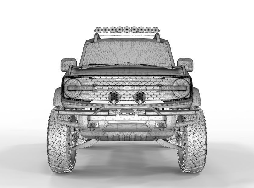Generic Bronco 2021 Off Road Edition 3D model_10