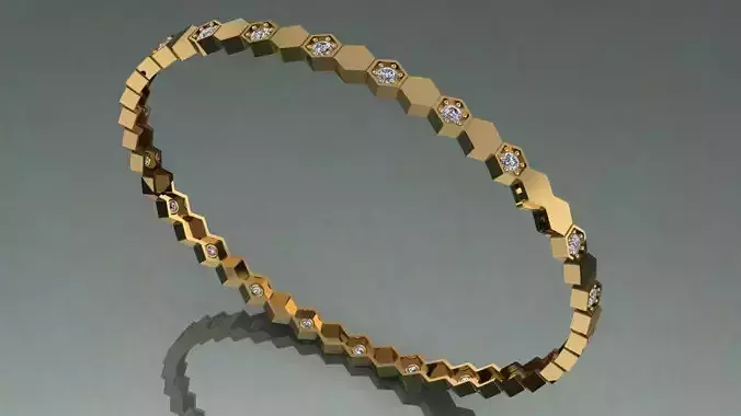 chaumet hexagon bracelet new different