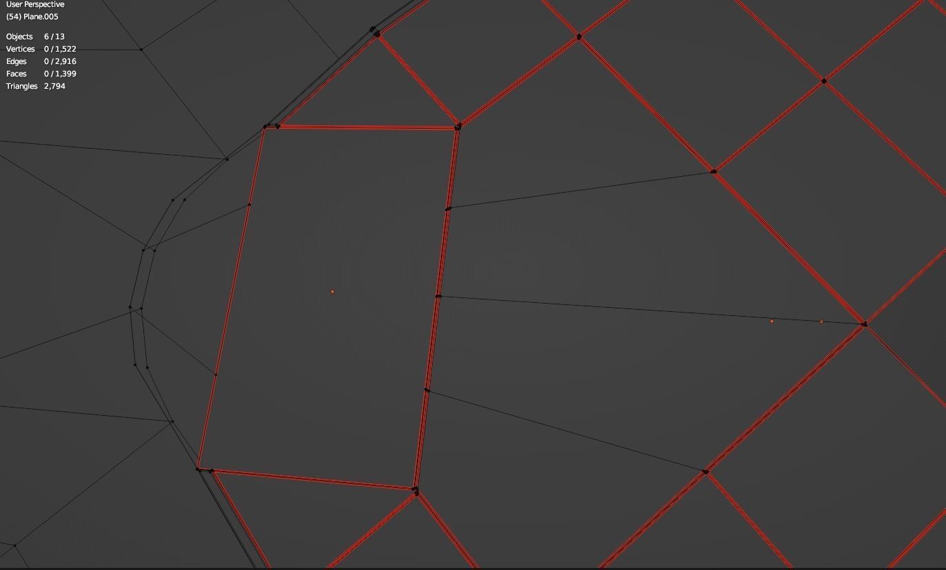 Traffic Intersection with crosswalks and truncated dome mats Low-poly 3D model_14