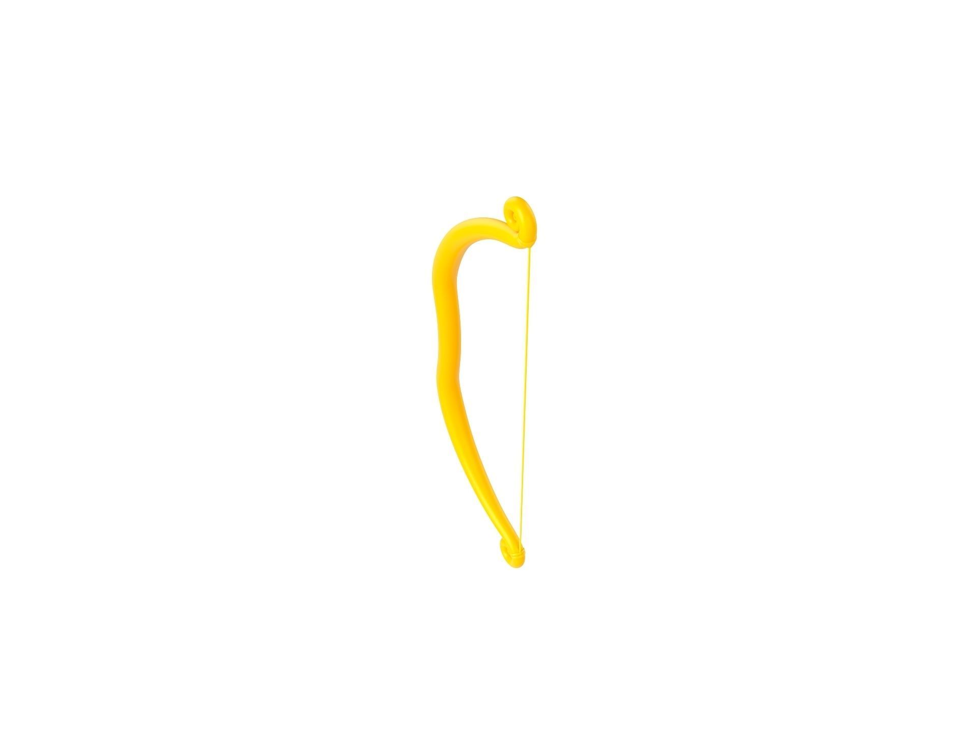 Golden Bow 3D model_4