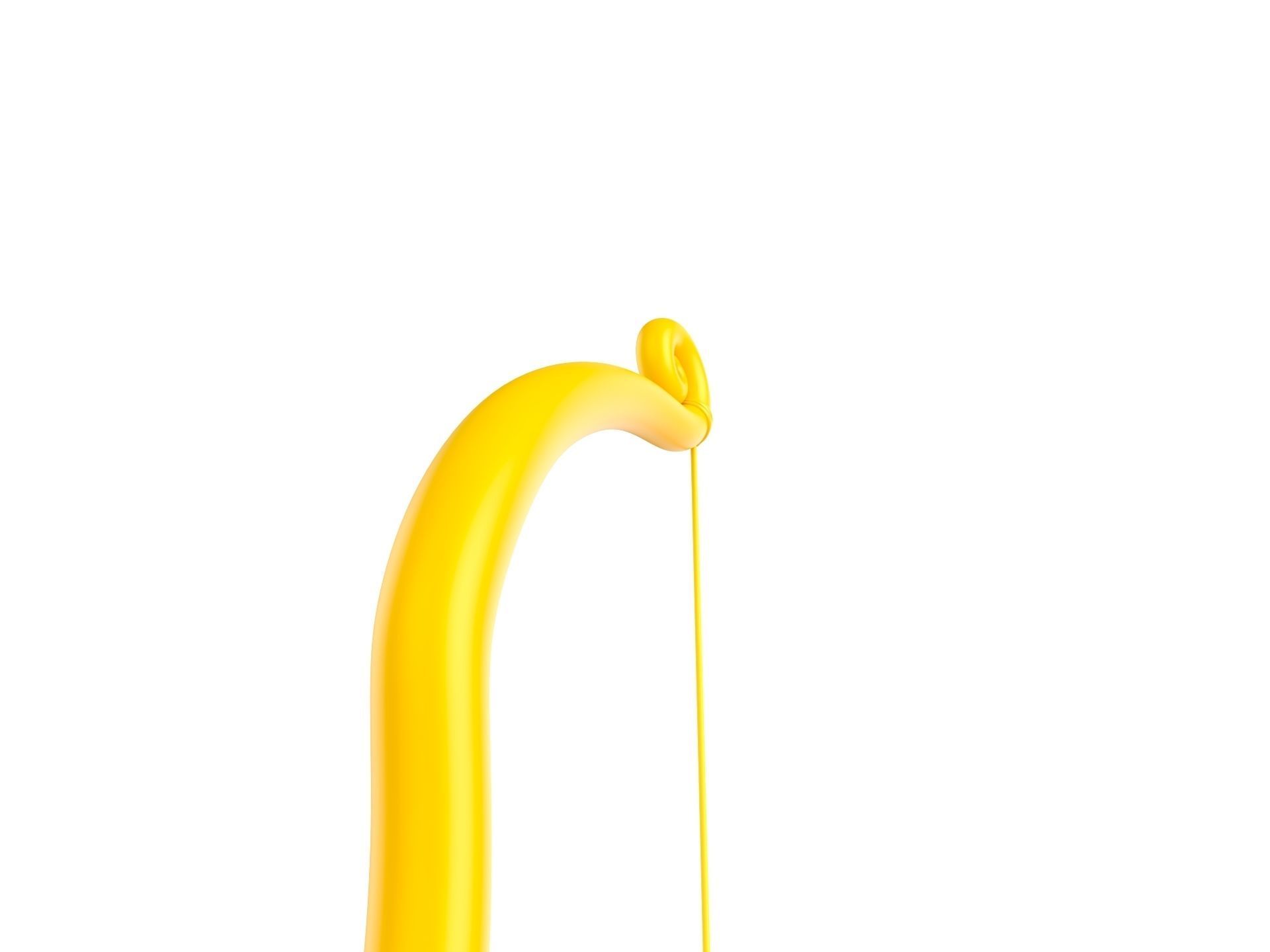 Golden Bow 3D model_8