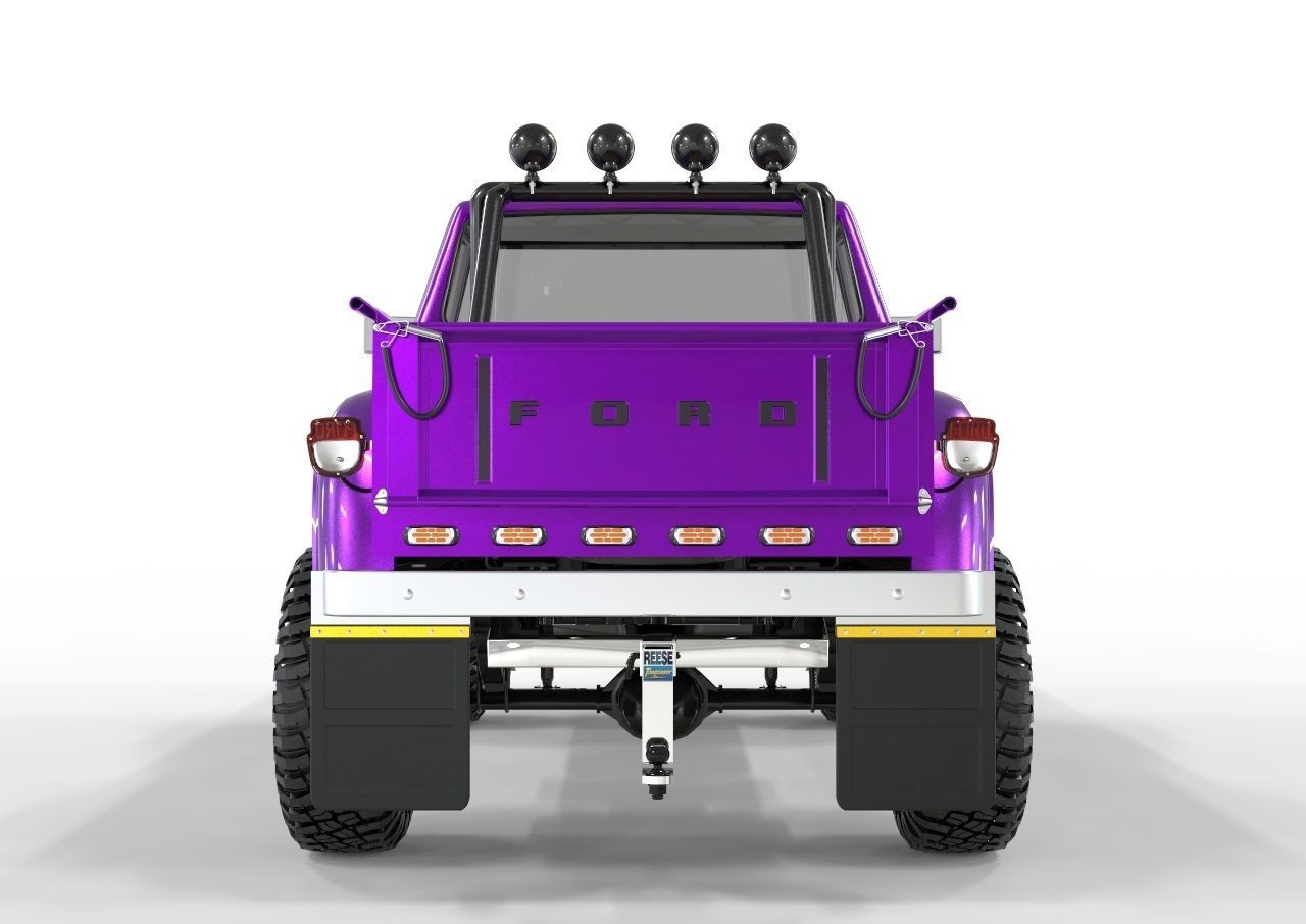 Generic F150 Flare Side Off Road 1974  3D model_4