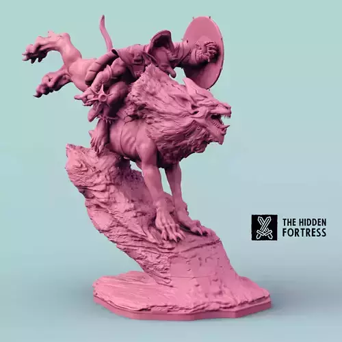 Warg Beast Goblin Rider