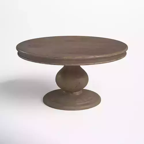Classic Round Pedestal Dining Table