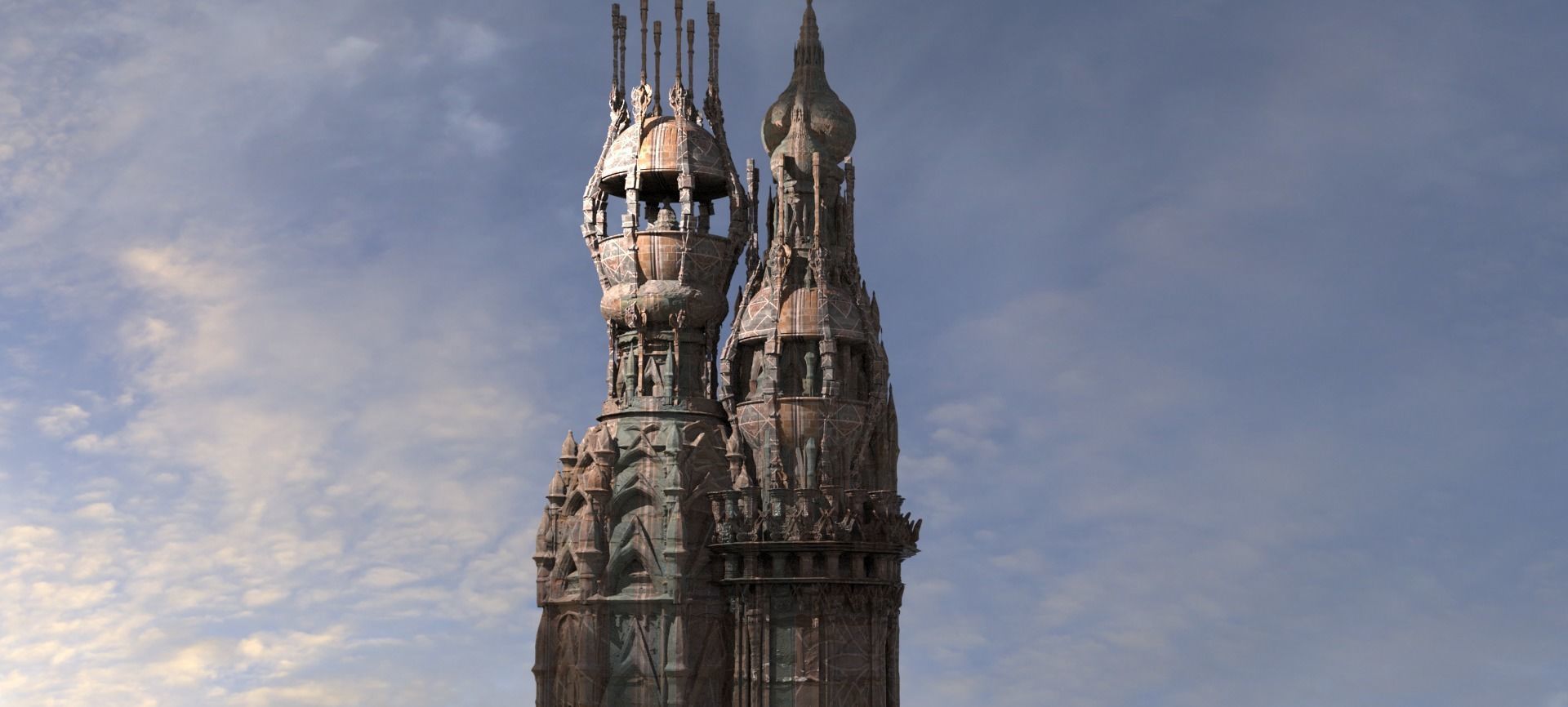 Basra Genies Watchtower  3D model_2