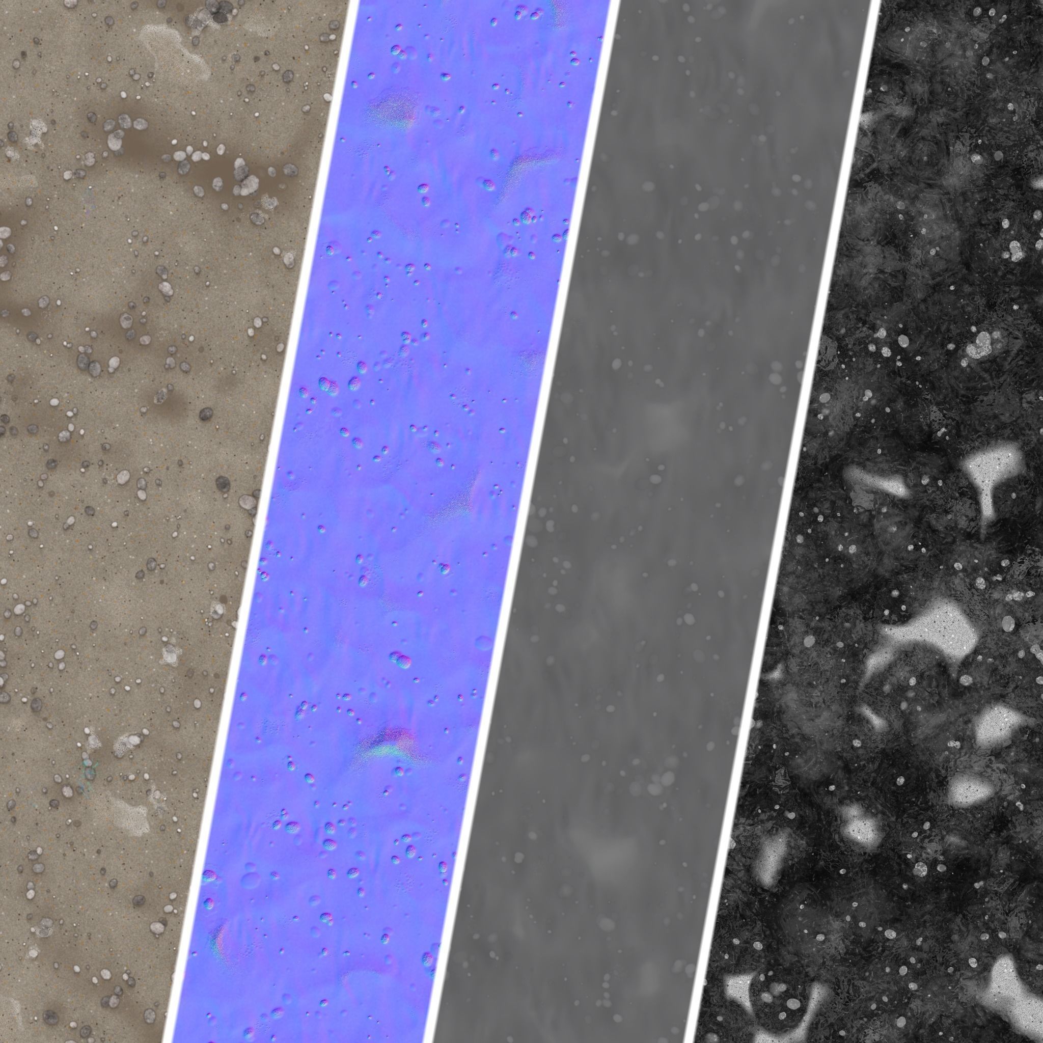 Sand Materials 03- Sbsar Pbr 4k Seamless Texture_3