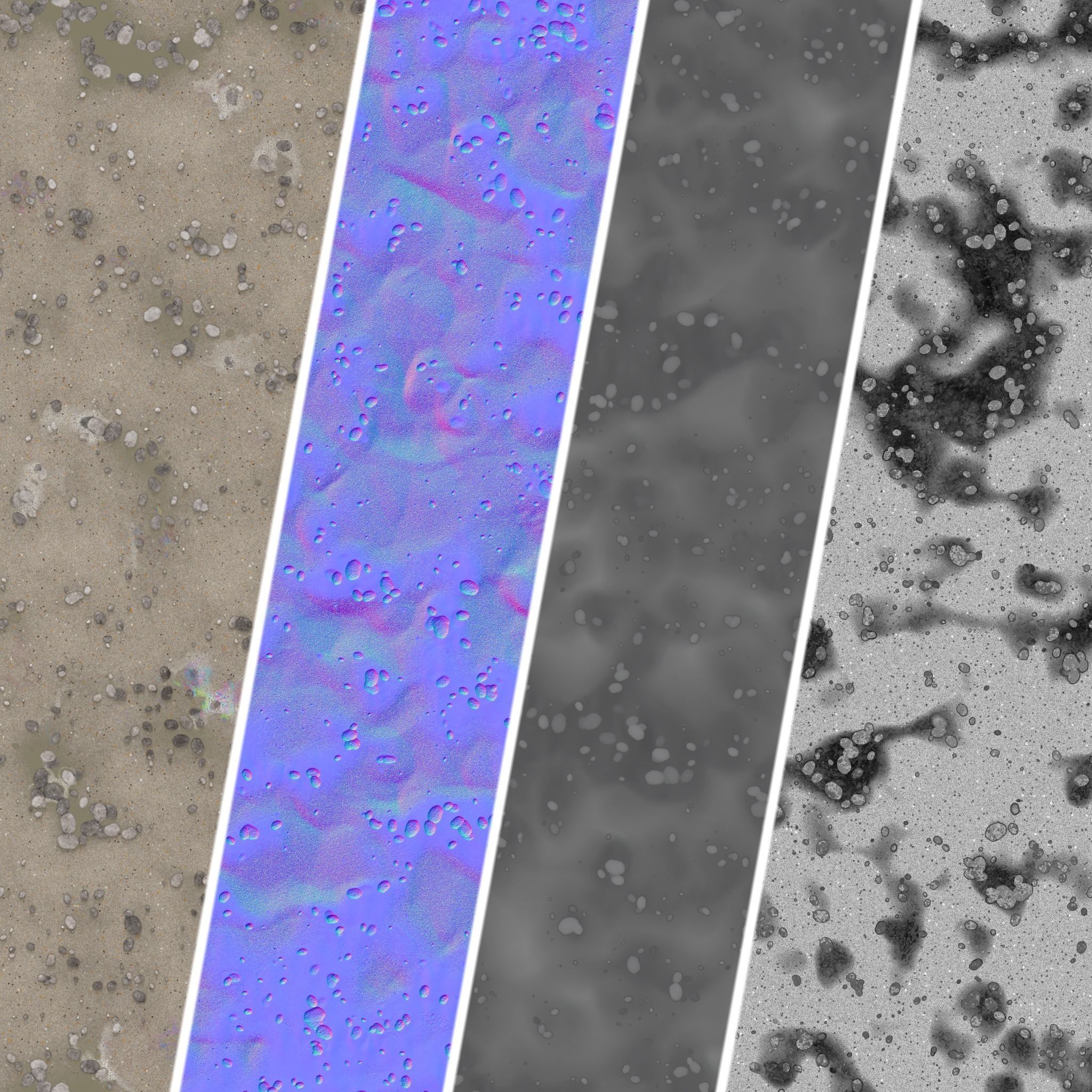 Sand Materials 03- Sbsar Pbr 4k Seamless Texture_6