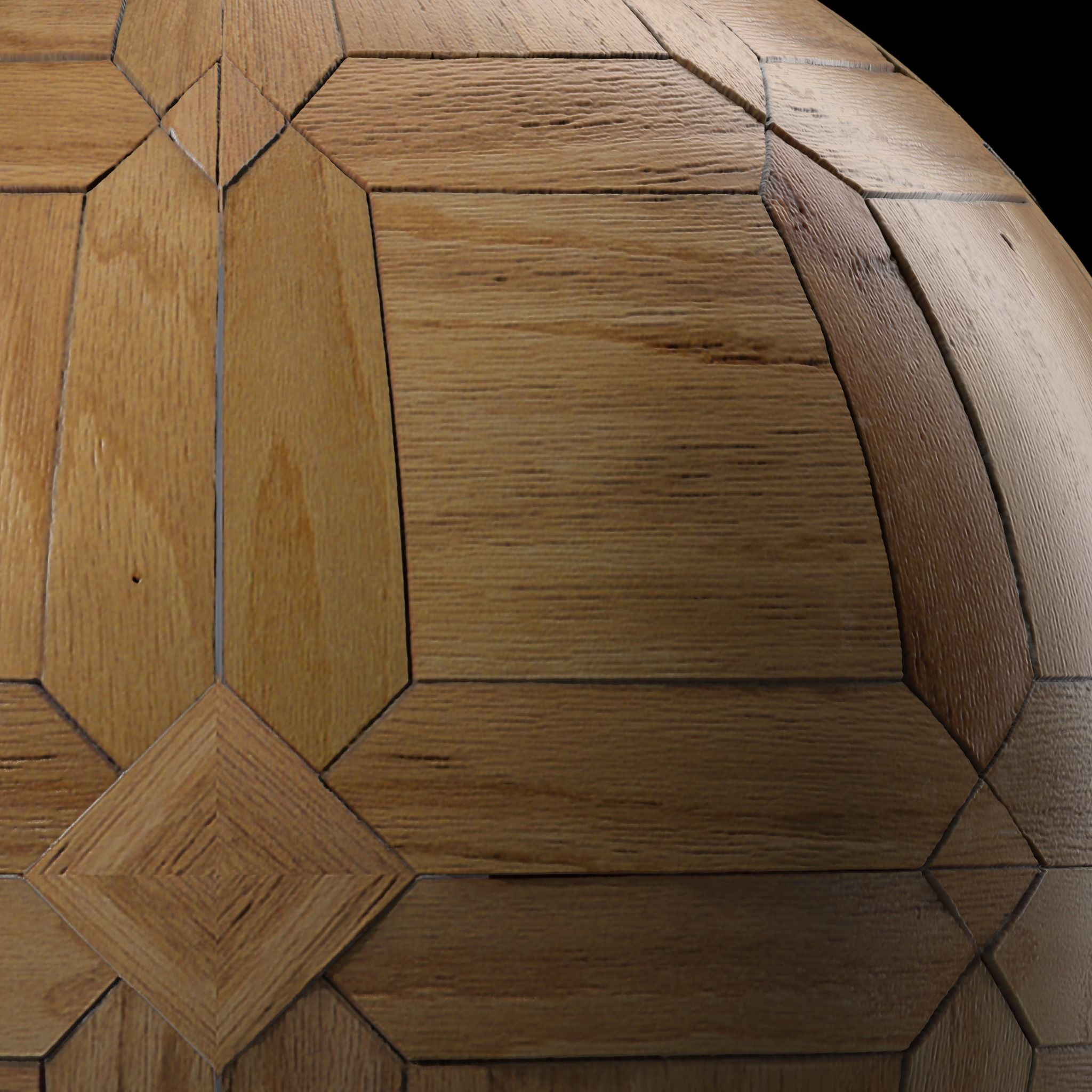 Parquet Materials 43- Sbsar Seamless PBR 4k Texture_2
