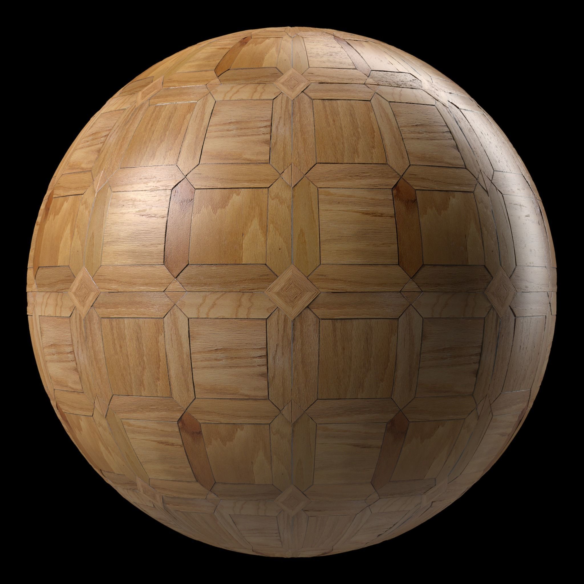 Parquet Materials 43- Sbsar Seamless PBR 4k Texture_1
