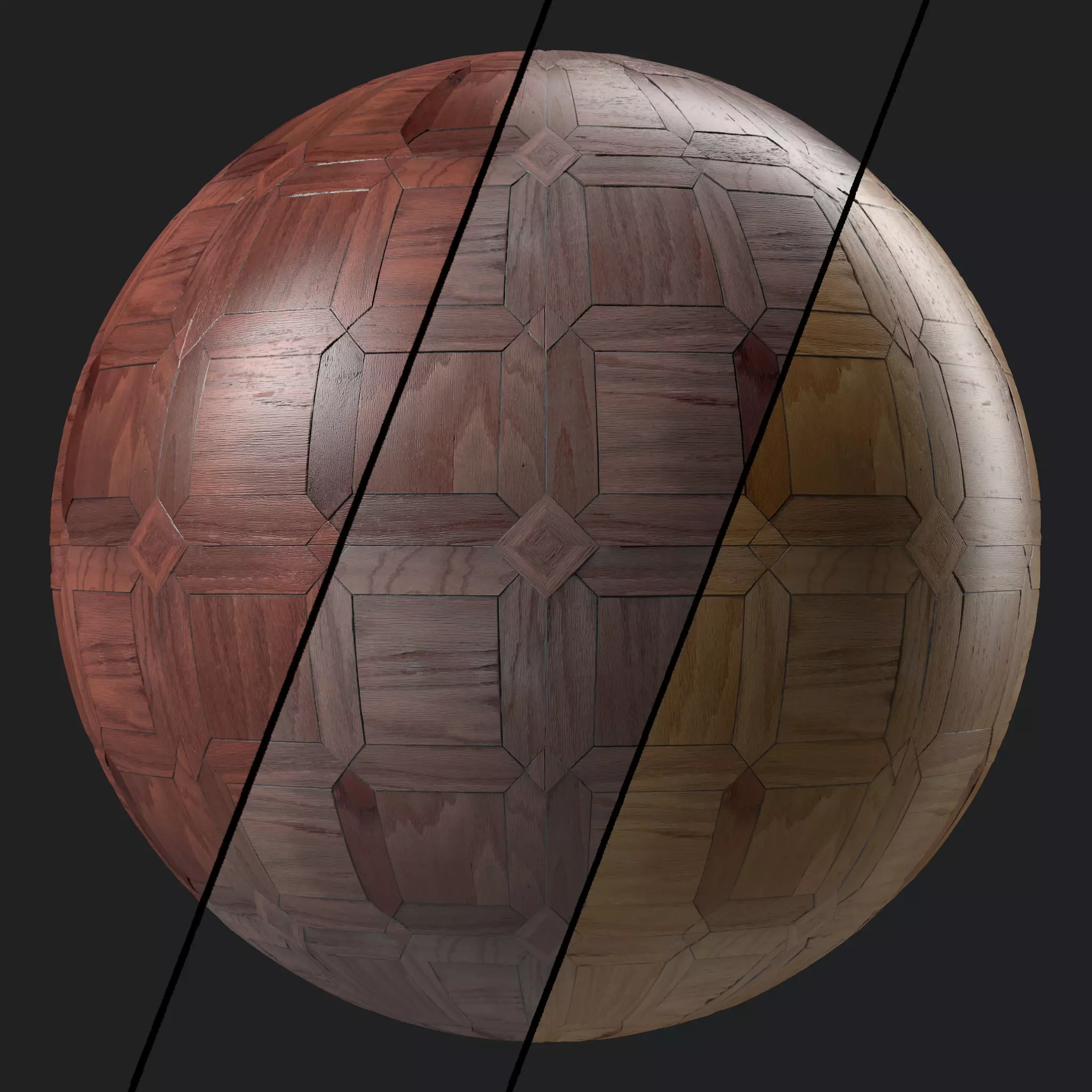 Parquet Materials 43- Sbsar Seamless PBR 4k Texture_0