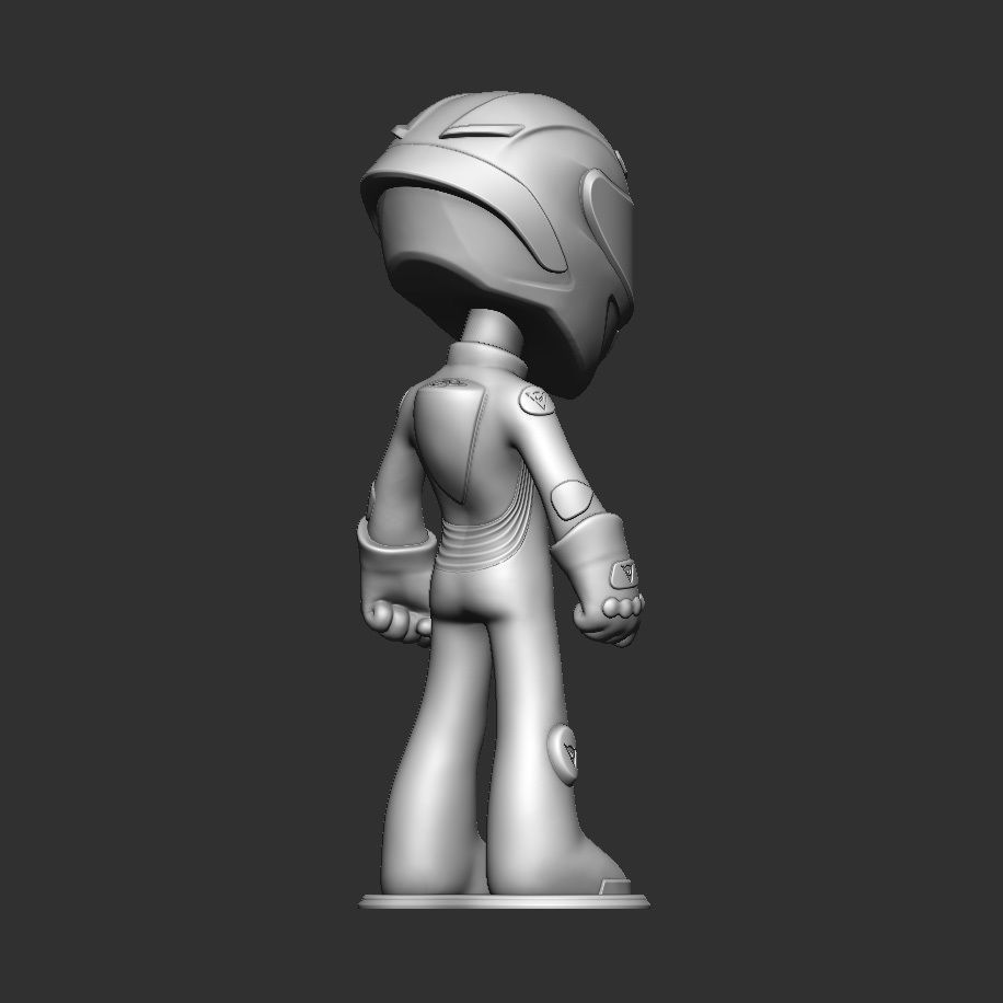 Valentino 3D print model_4