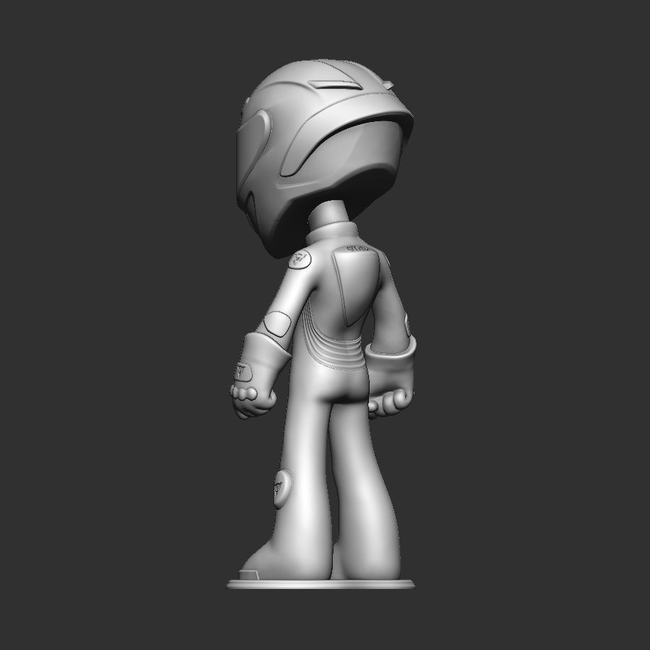 Valentino 3D print model_6