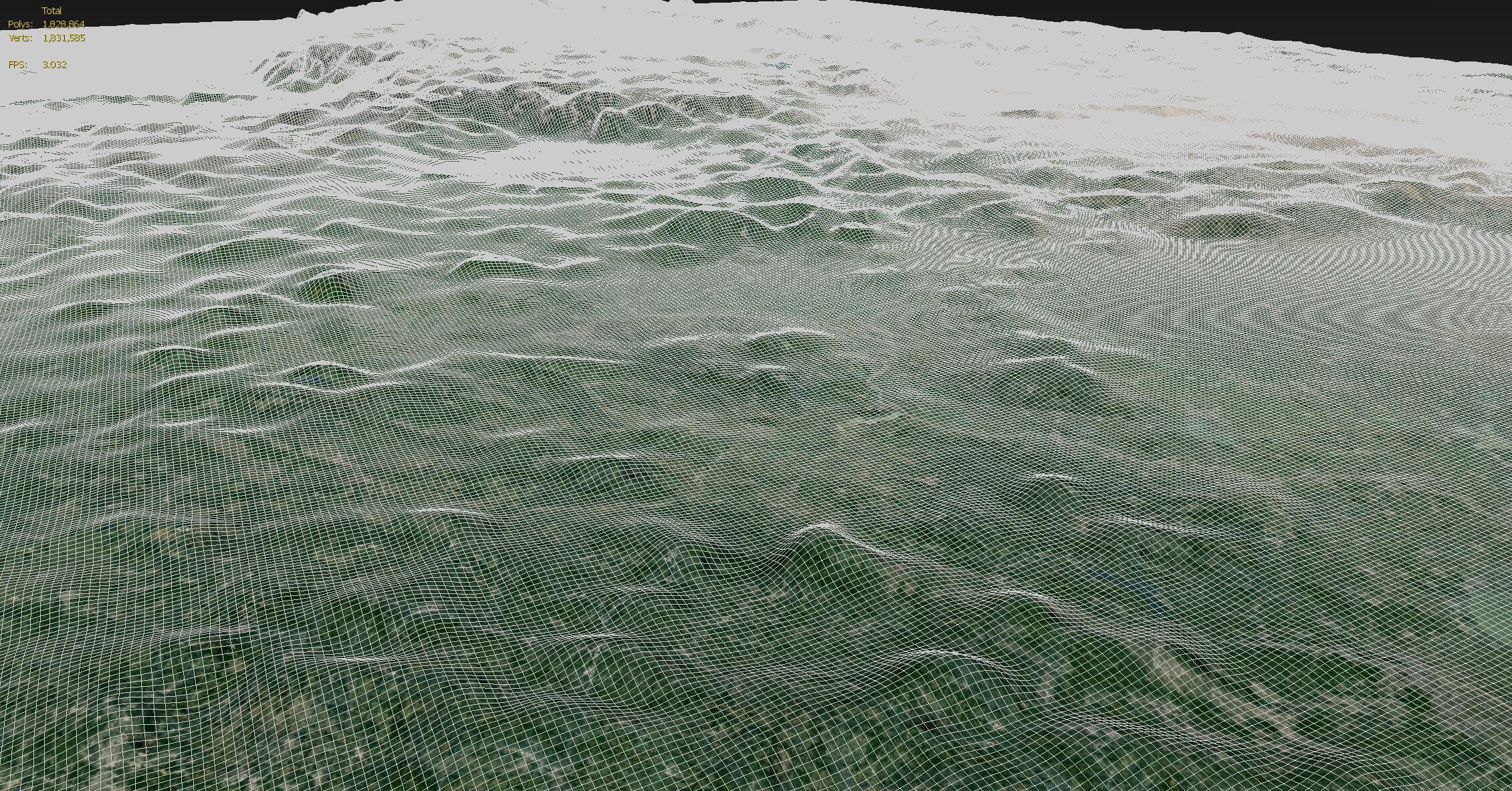 China map Low-poly 3D model_7