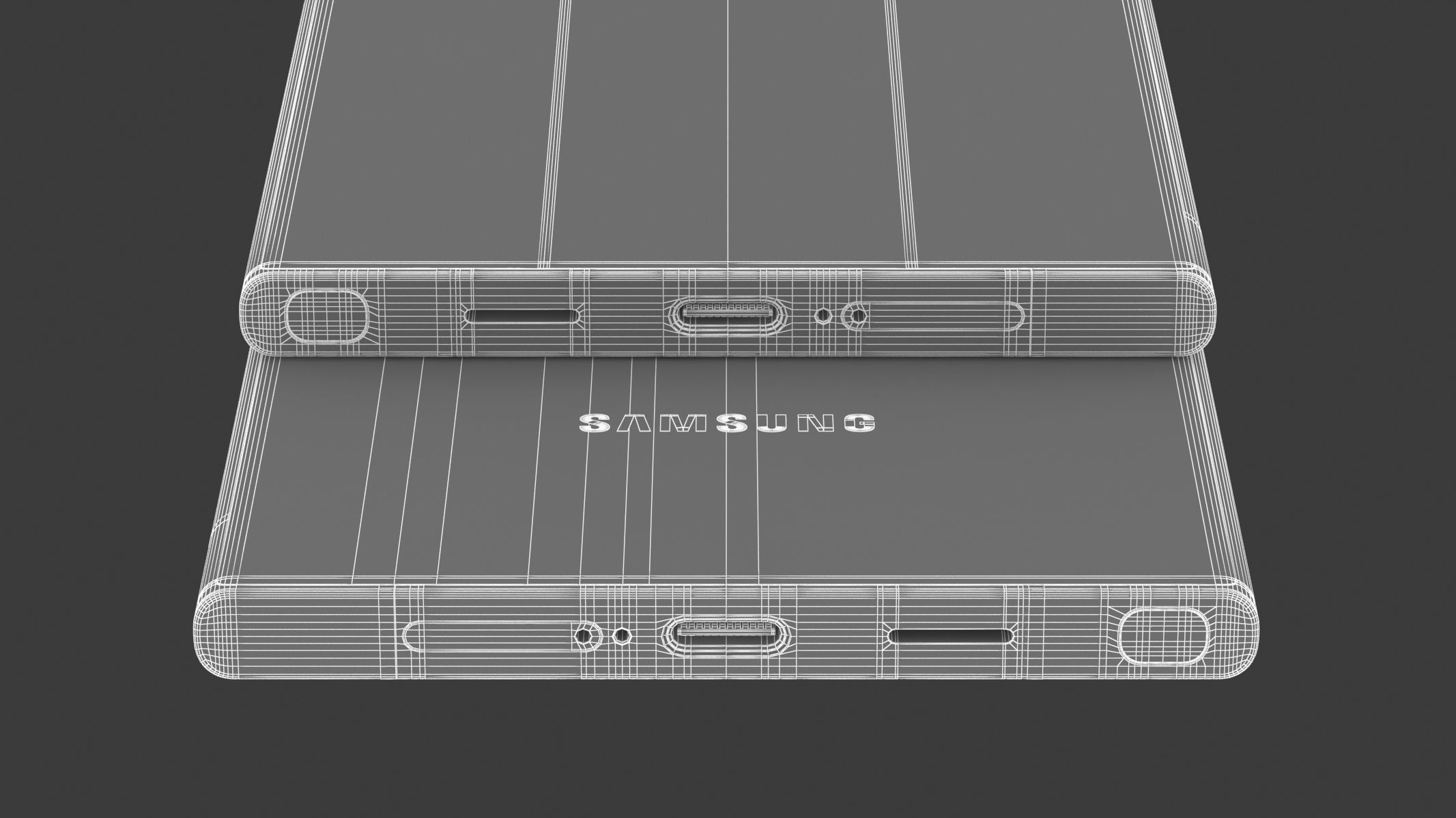 Samsung Galaxy S24 Ultra Titanium Violet 3D model_19