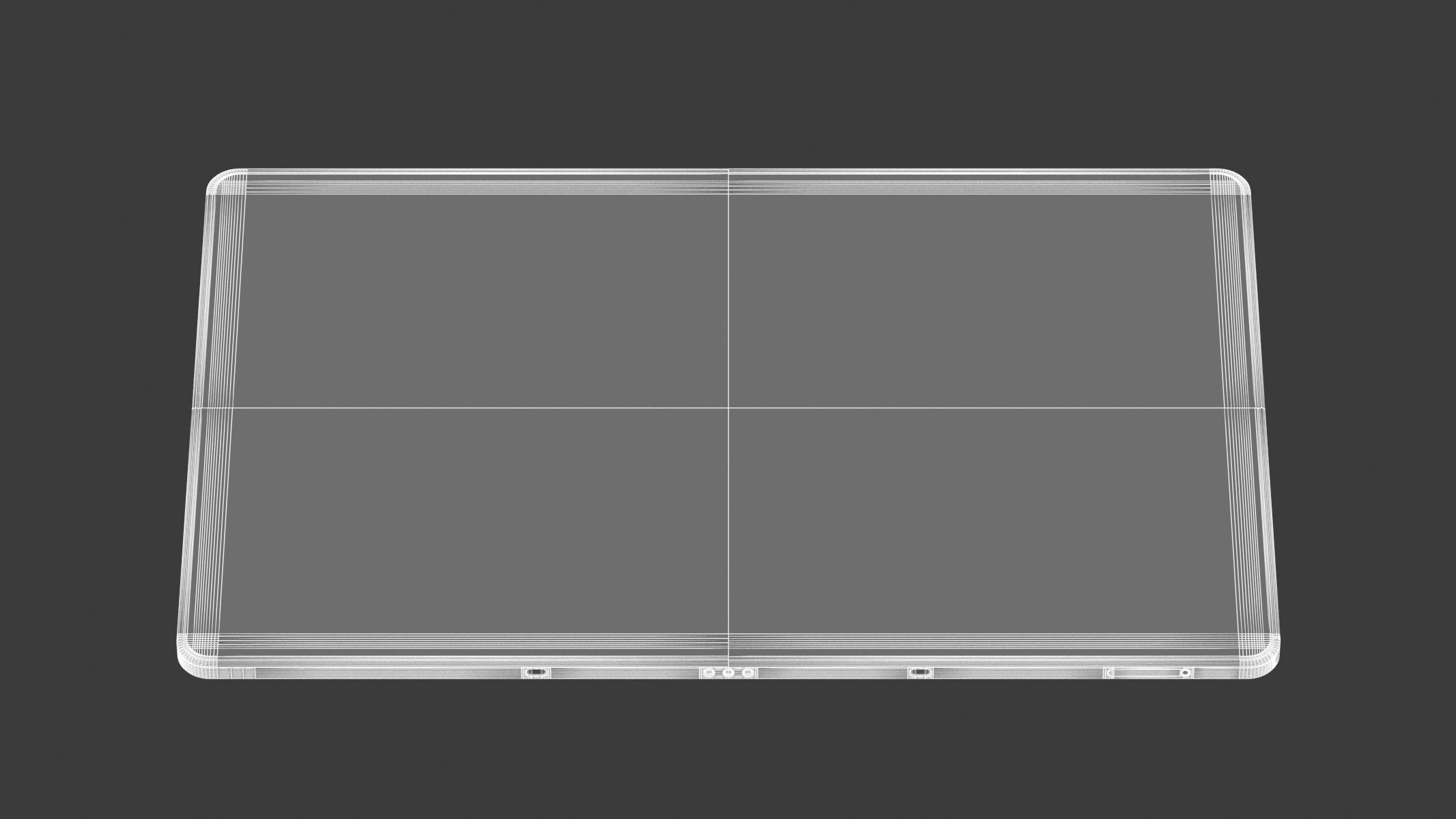 Samsung Galaxy Tab A9 Plus Gray 3D model_13