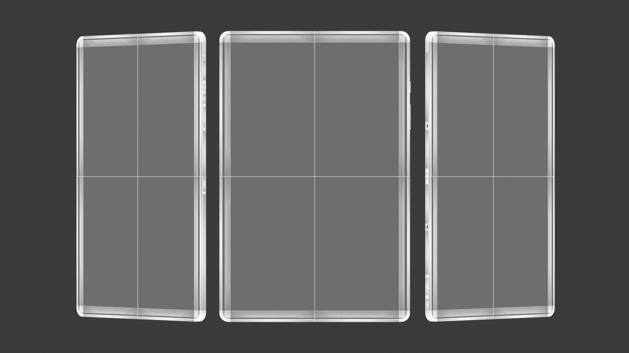 Samsung Galaxy Tab A9 Plus Gray 3D model_17