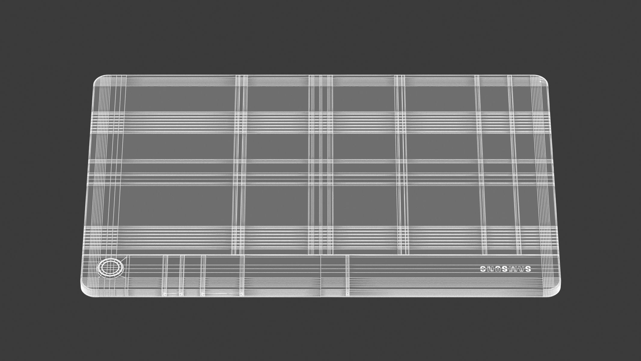 Samsung Galaxy Tab A9 Plus Gray 3D model_12