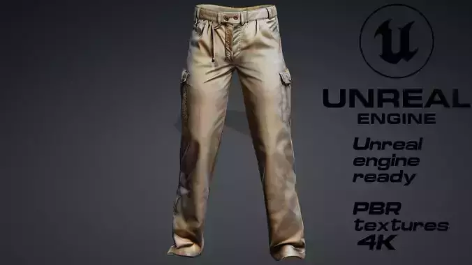 Modern cargo Pants PBR 4k