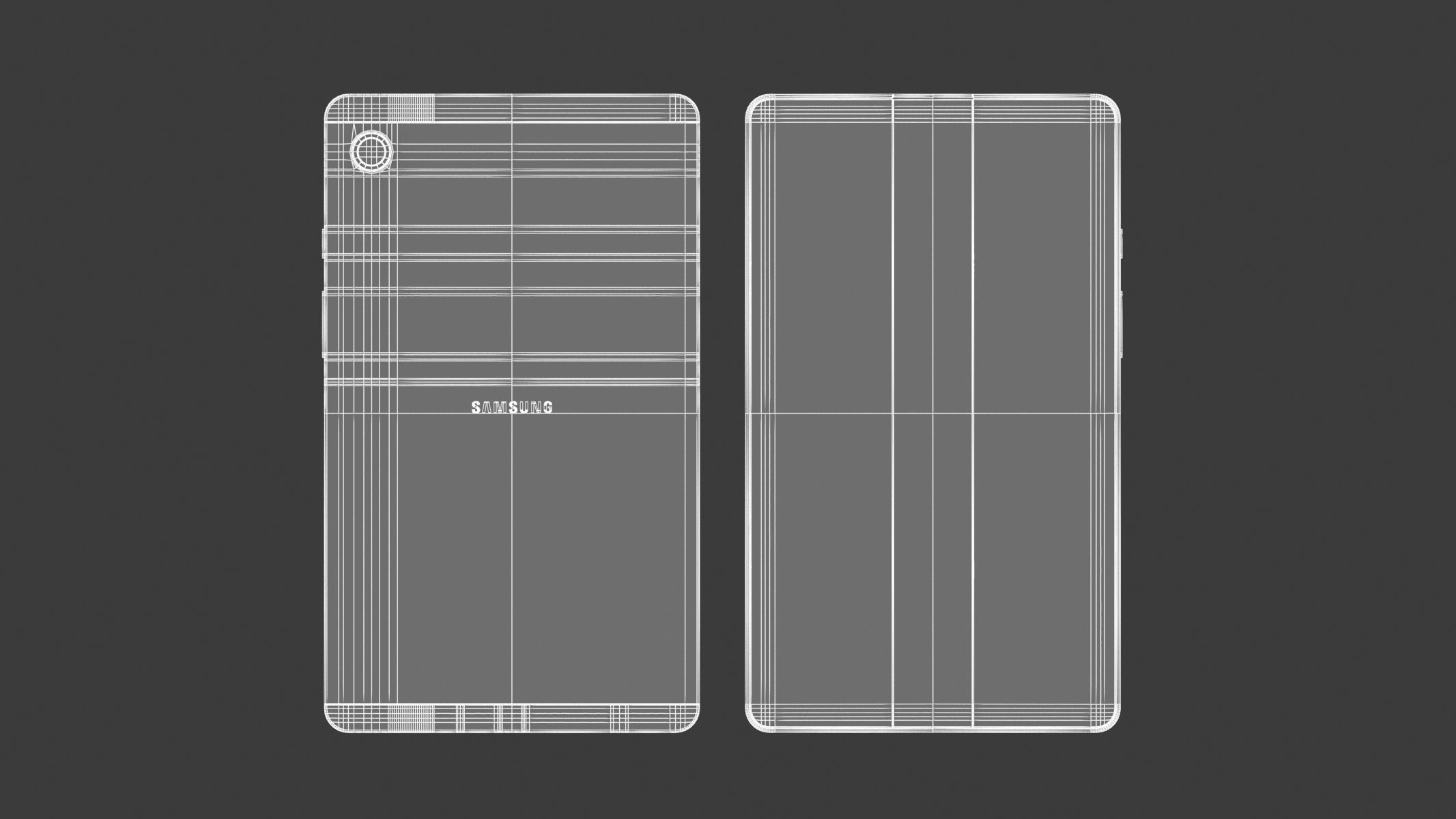 Samsung Galaxy Tab A9 White 3D model_10