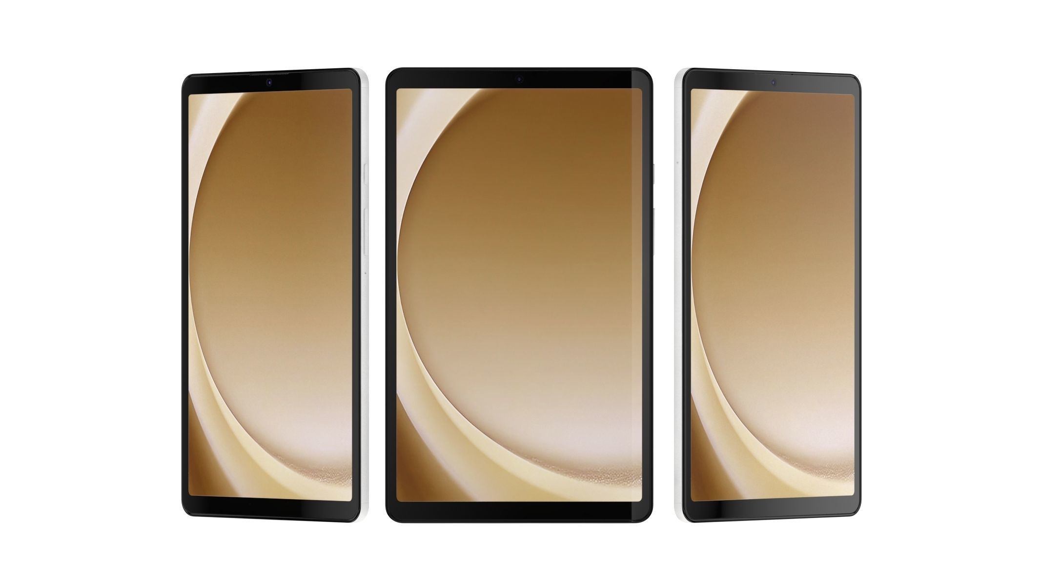 Samsung Galaxy Tab A9 White 3D model_7