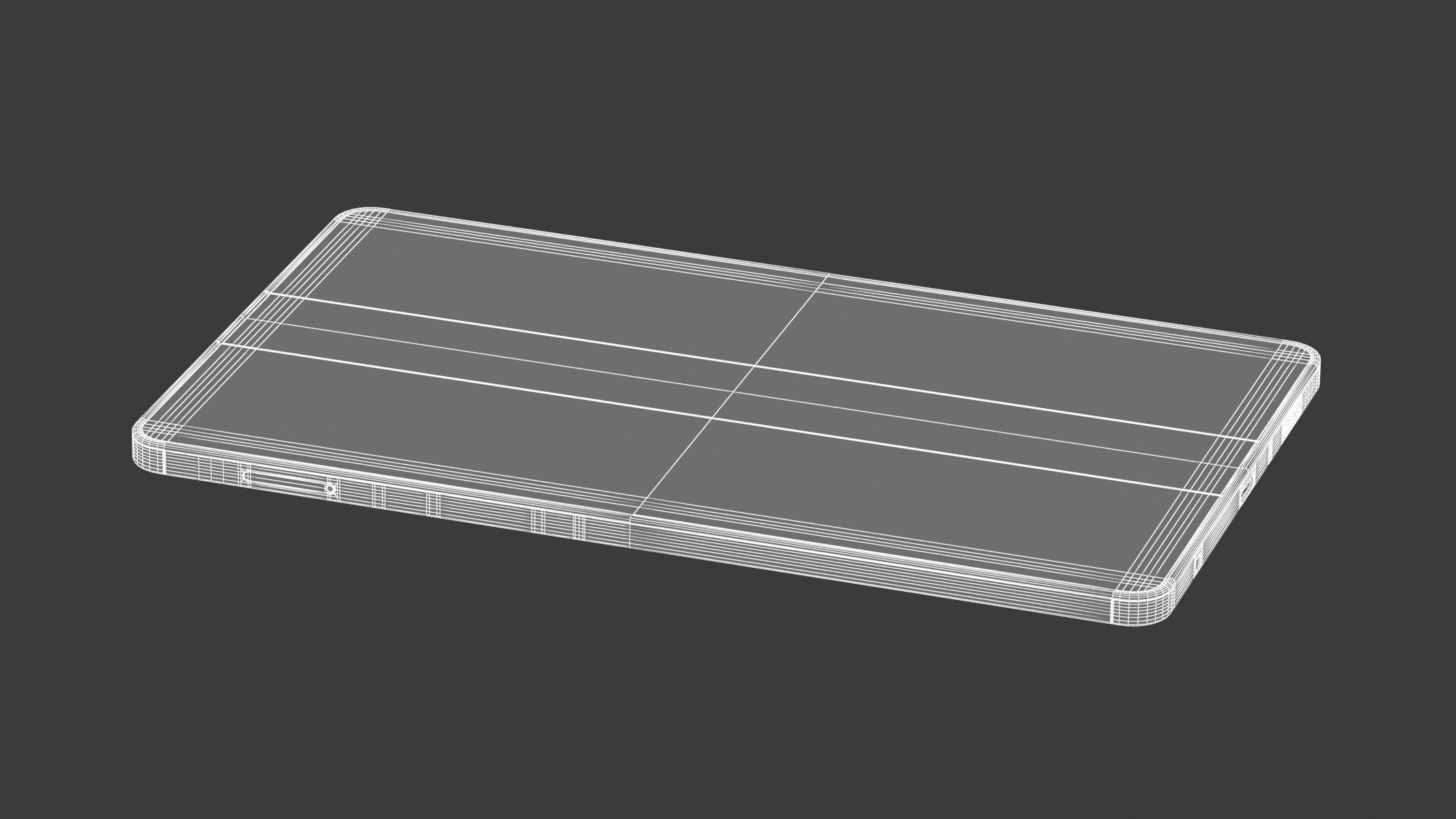 Samsung Galaxy Tab A9 White 3D model_14