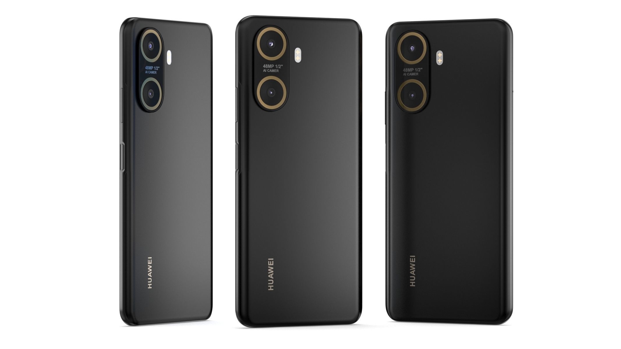 Huawei Enjoy 60 Black 3D model_8