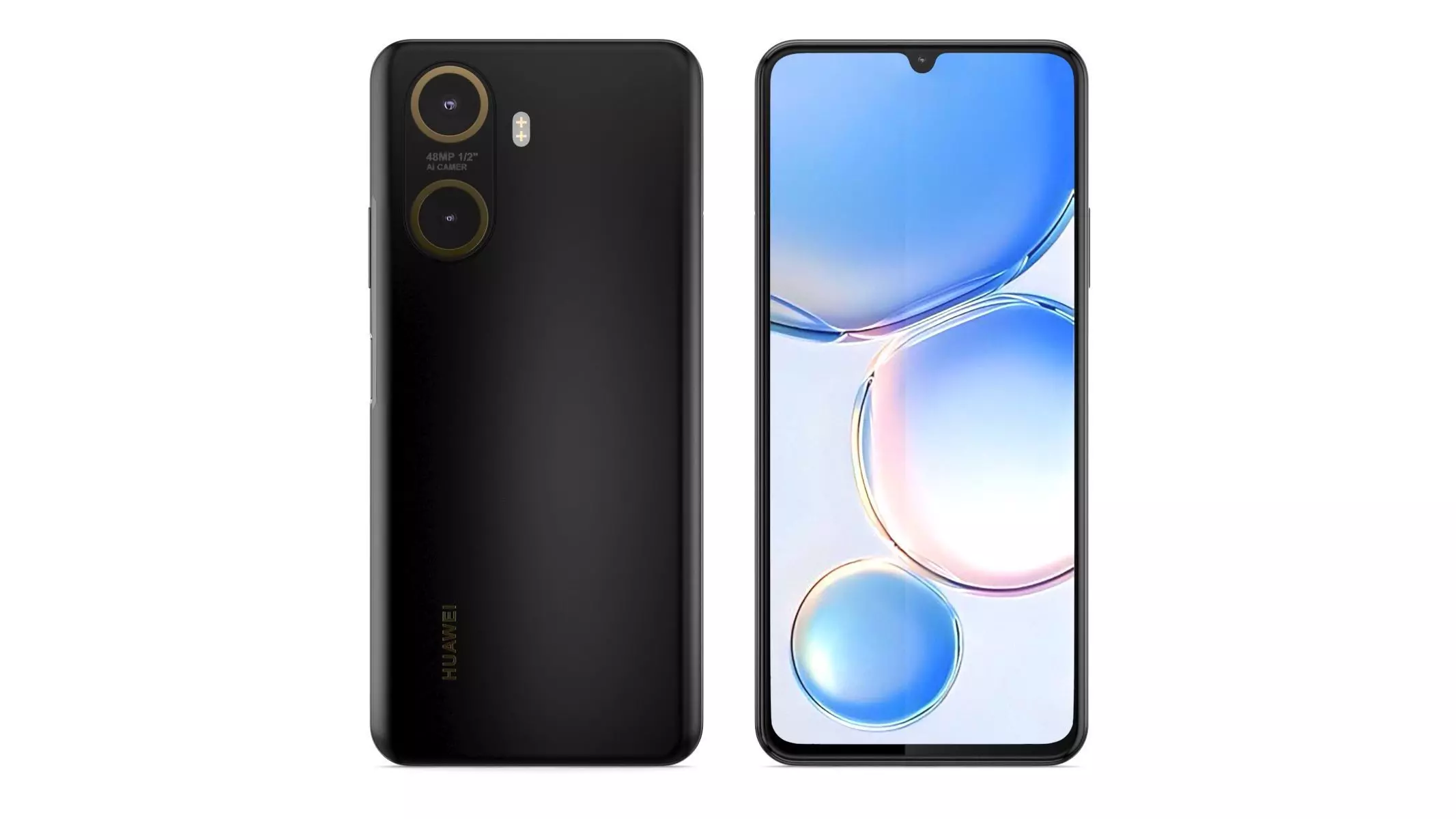 Huawei Enjoy 60 Black 3D model_0