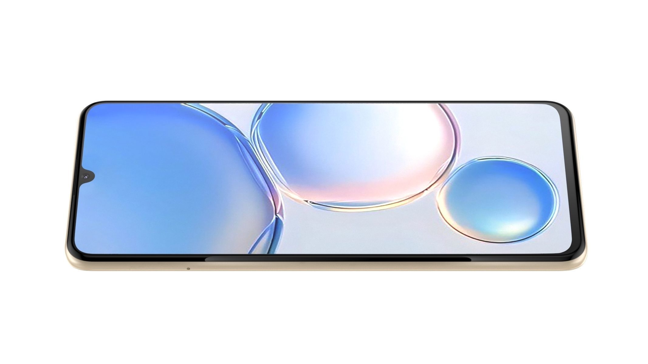 Huawei Enjoy 60 Gold 3D model_3