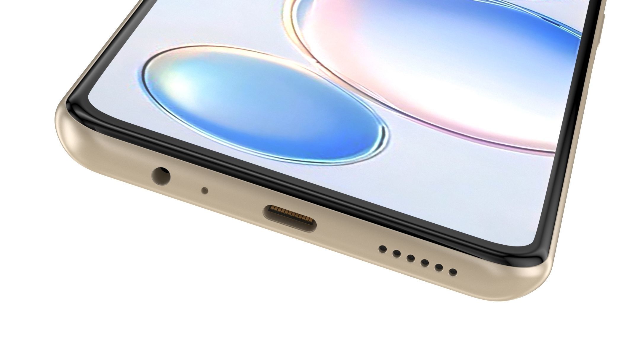 Huawei Enjoy 60 Gold 3D model_5