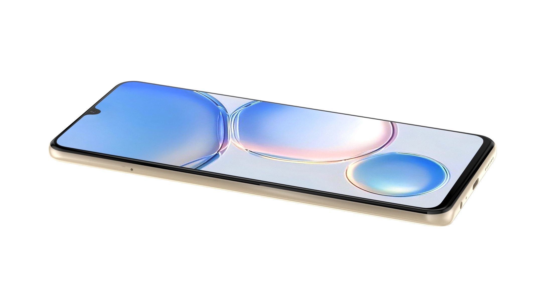 Huawei Enjoy 60 Gold 3D model_4